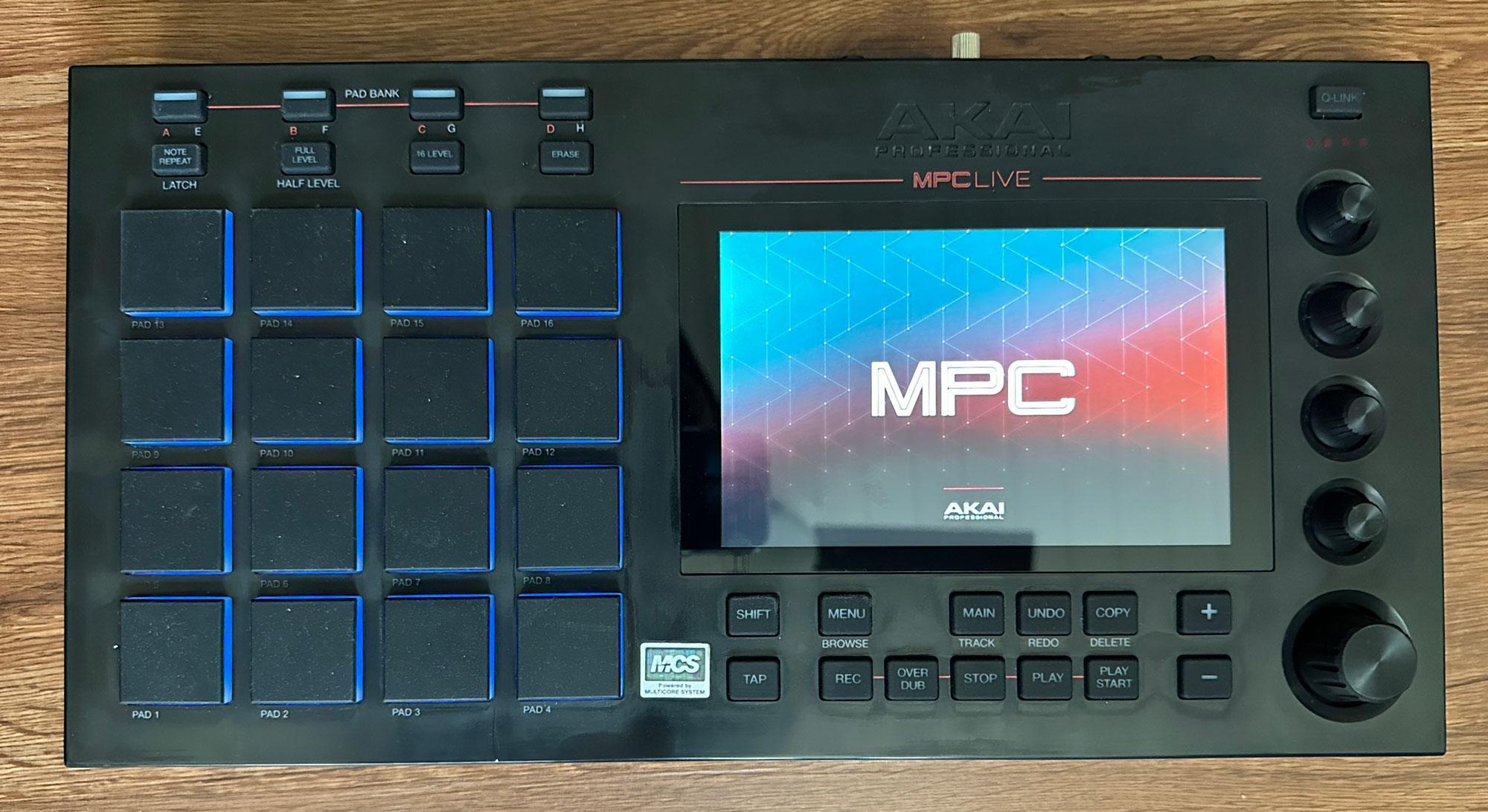 Used Akai Professional AKAI MPC Live with Additional 1TB SSD Drive