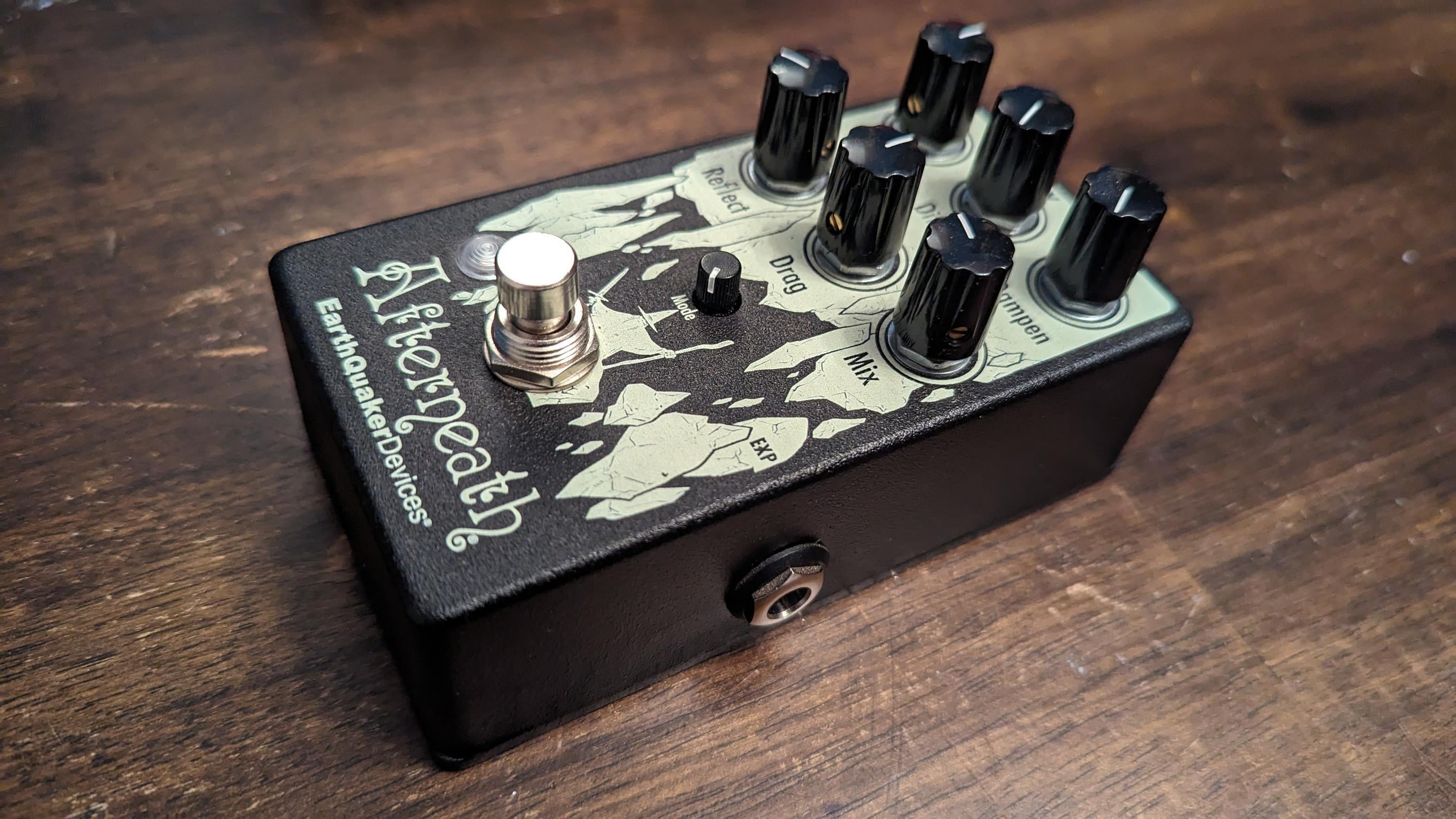 Used EarthQuaker Devices Afterneath V3 Reverb Pedal