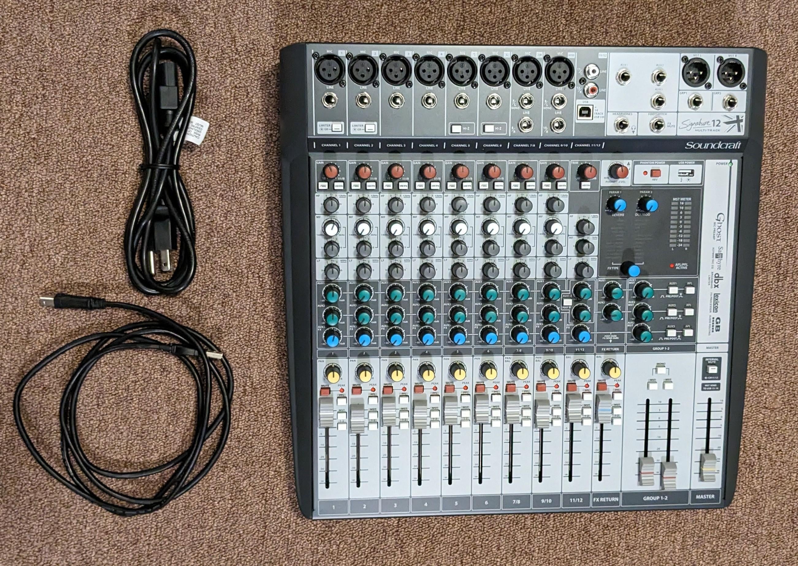 Used Soundcraft Signature 12 MTK Mixer and Audio Interface with Effects