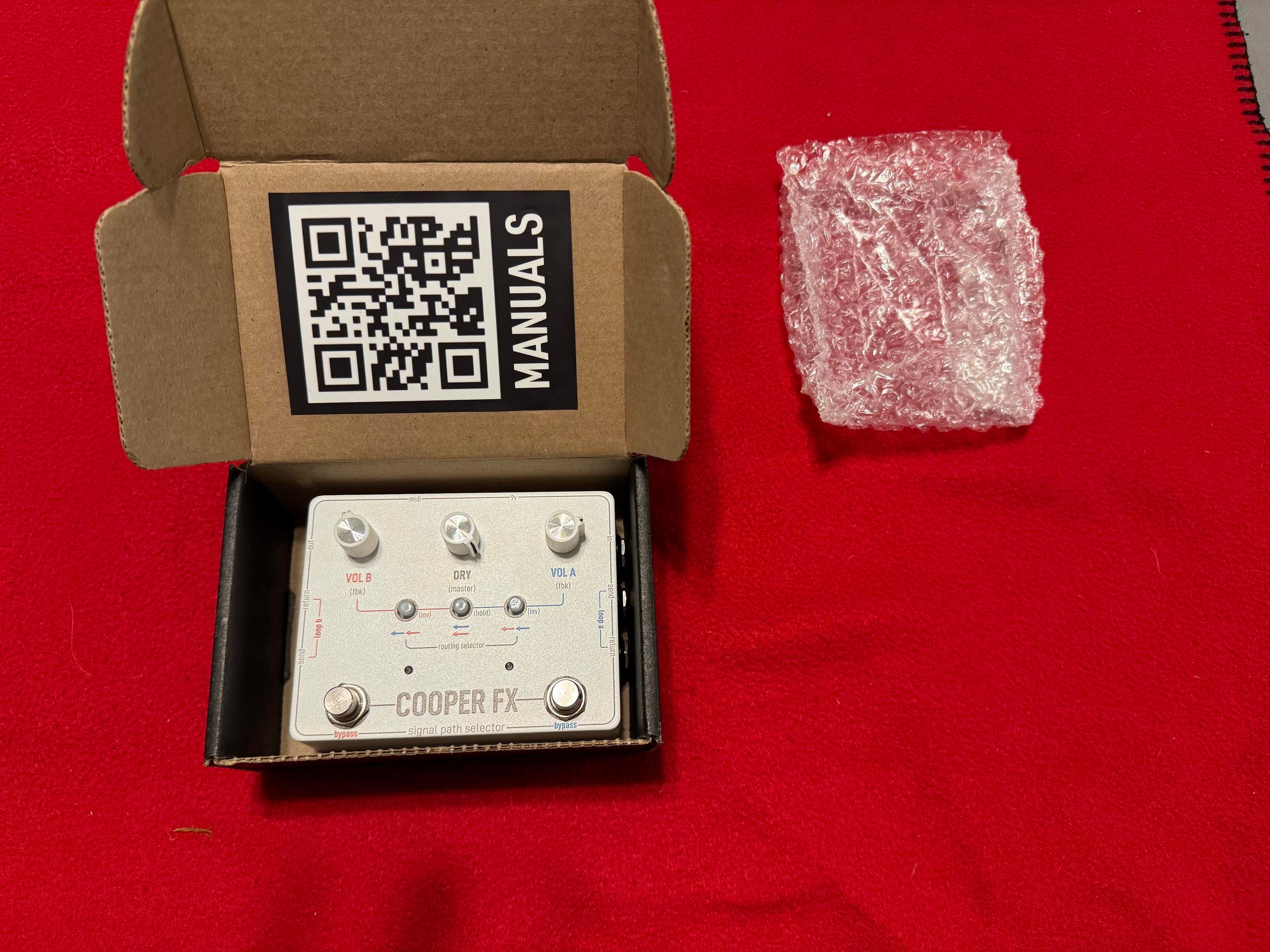 ギター Cooper FX signal path selector Cooper Fx - Signal Path Selector | Mass Street Music