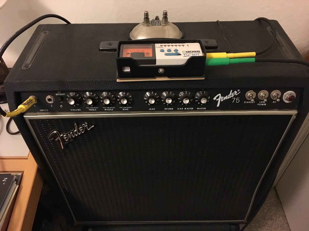 Fender 75 amp for shop sale