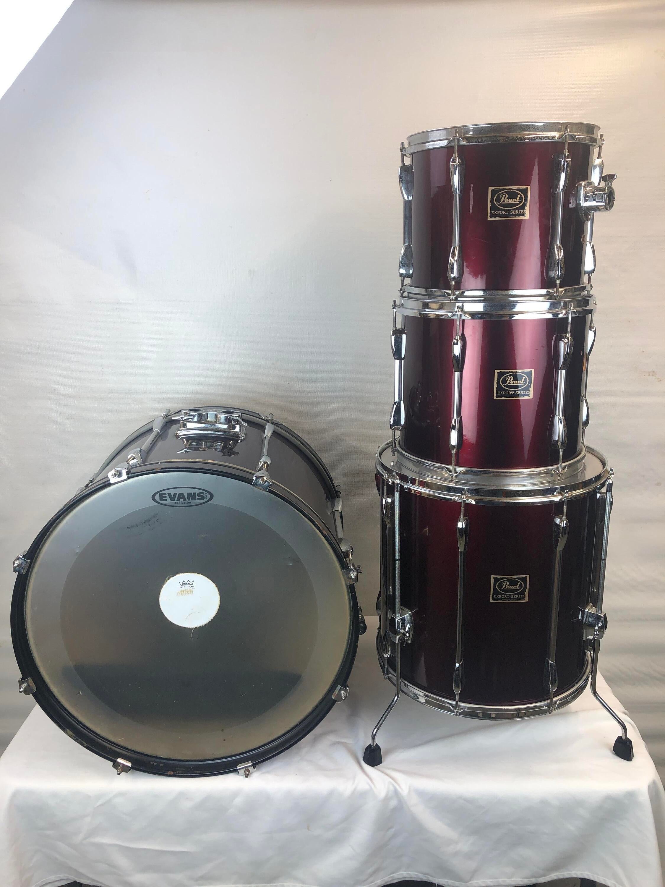 Used Pearl Export Series - Gloss Burgundy - - Sweetwater's Gear