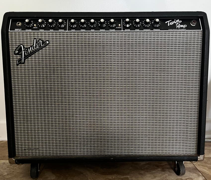 Used Fender Pro Tube Twin Amp 100 Watt Amp - Sweetwater's Gear Exchange