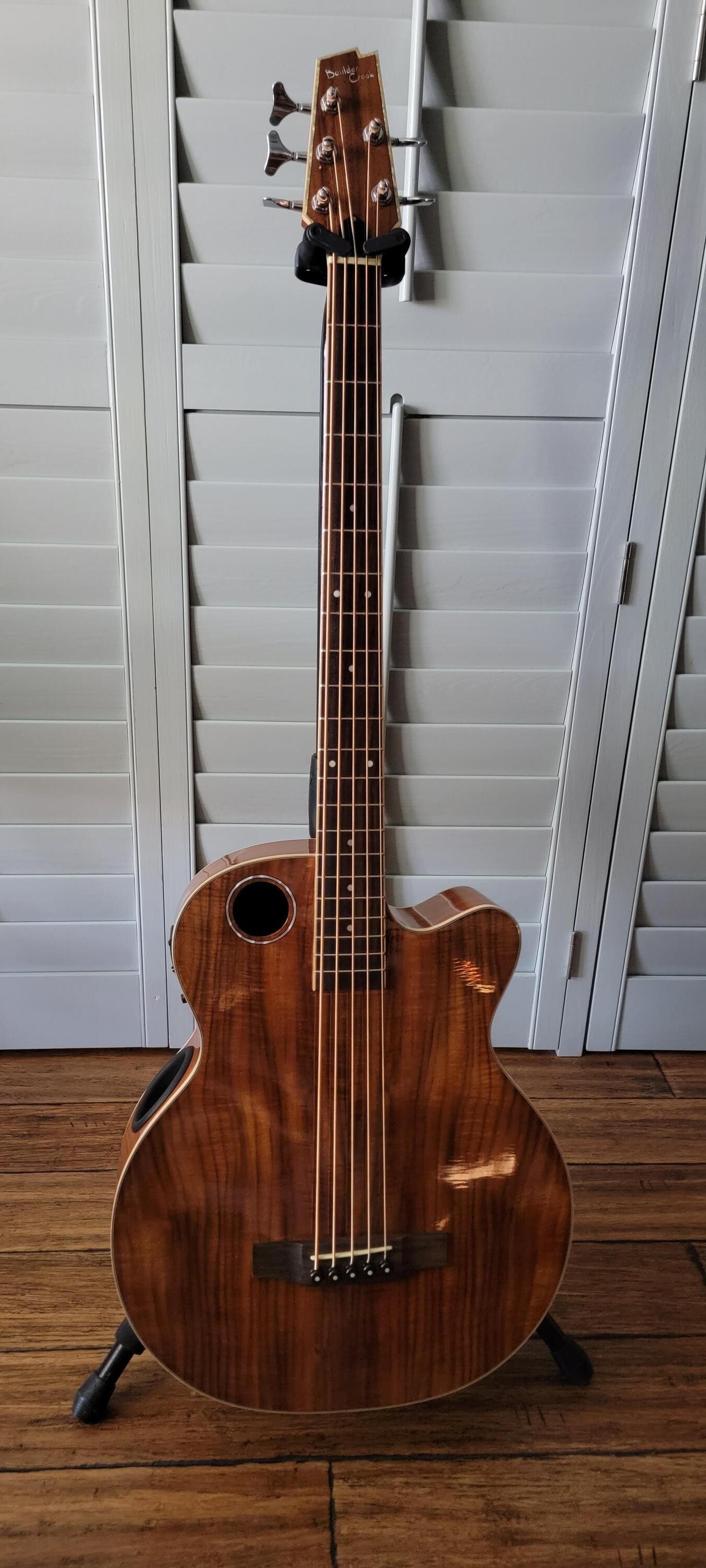 Used acoustic 2024 bass guitar