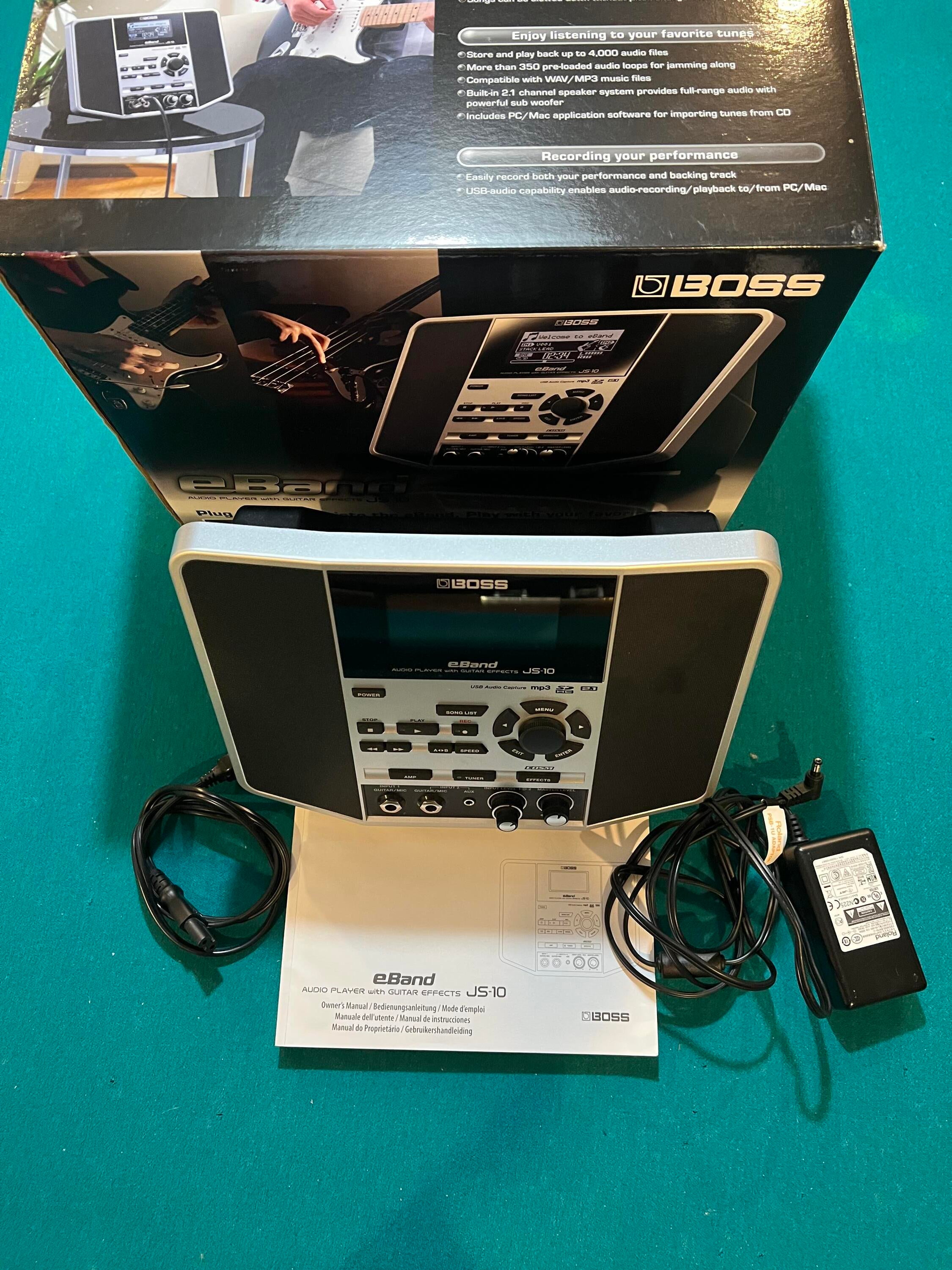 Used Boss eBand JS-10 Audio Player and - Sweetwater's Gear Exchange