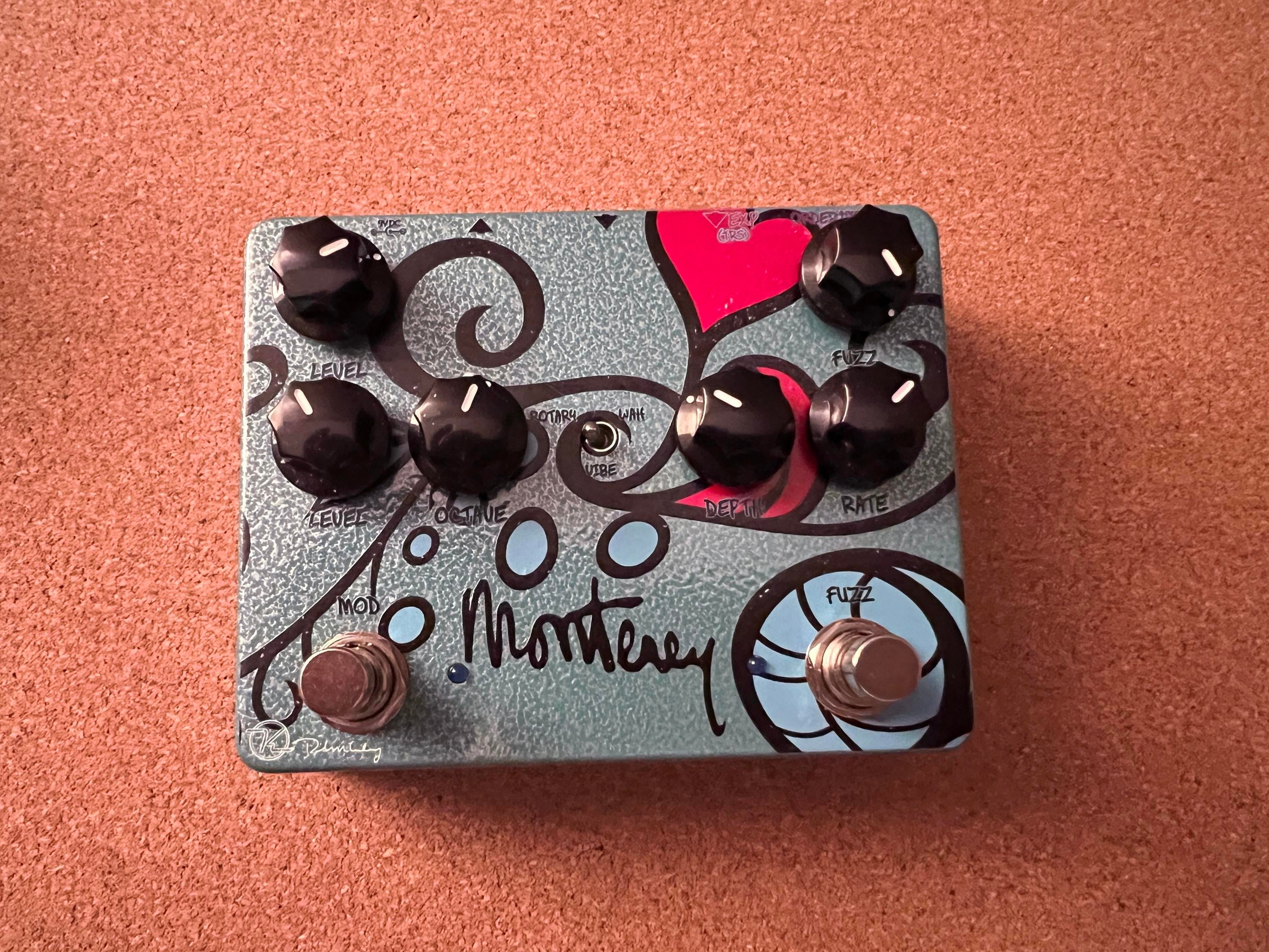 Used Keeley Monterey Rotary Fuzz Vibe Multi-effects Pedal