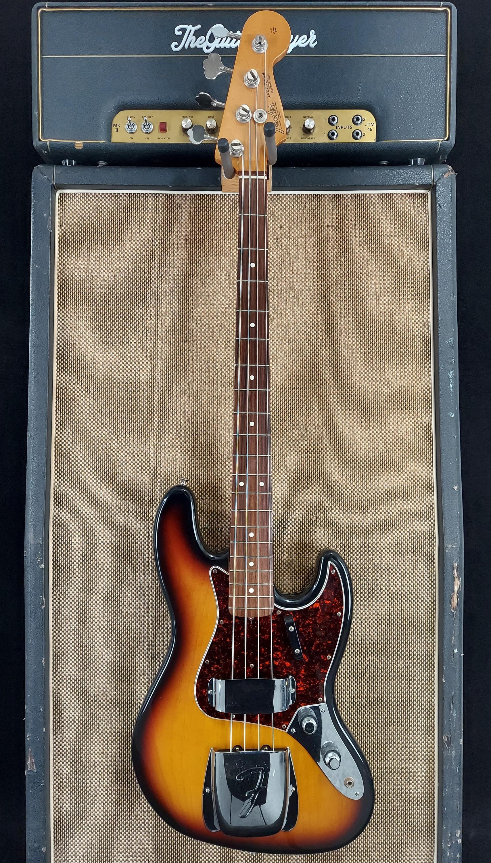 Basser　1992 1989 Fender Jazz Bass JBR-800 w/ Active Preamp, Natural Ash
