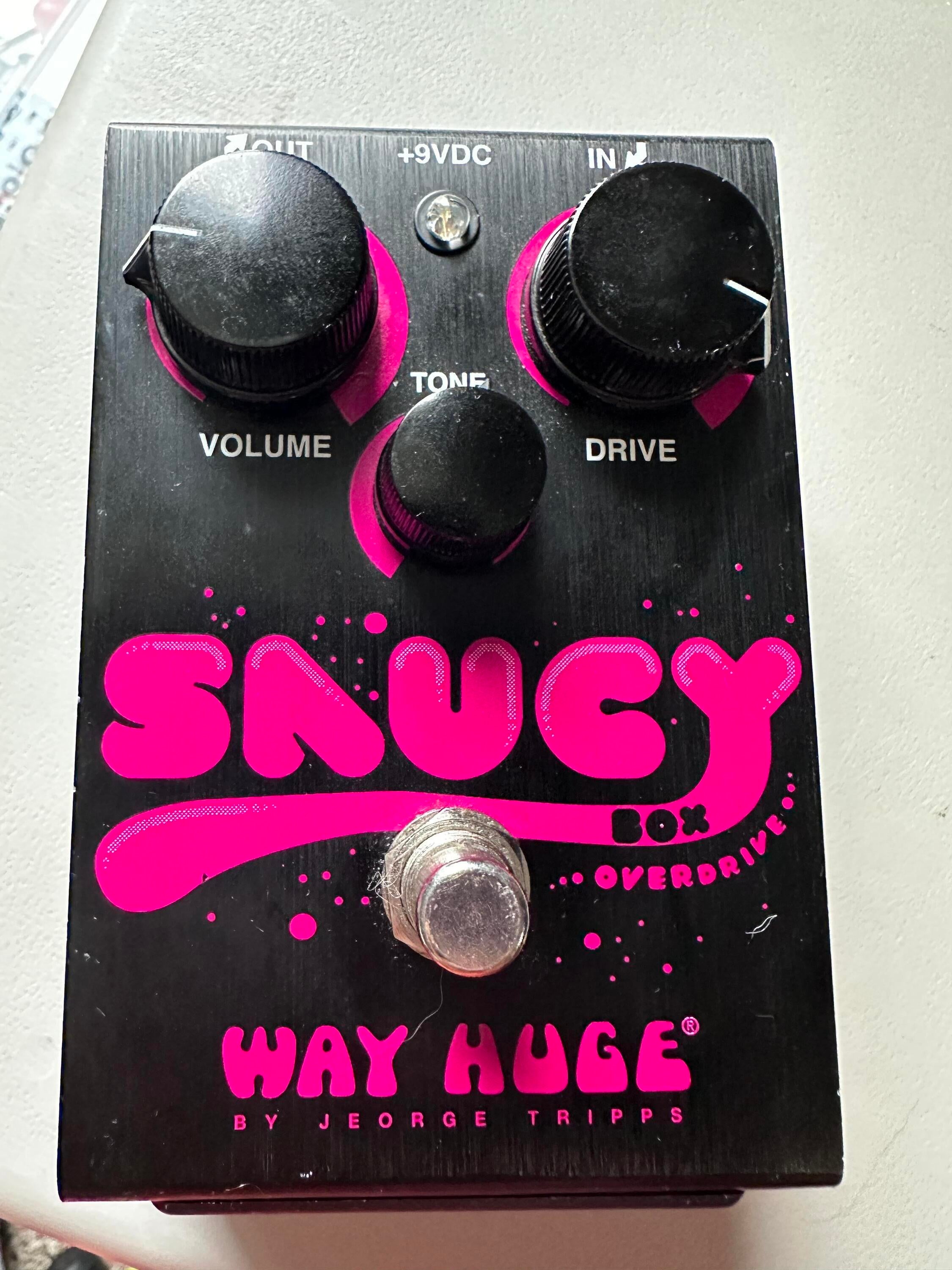 Used Way Huge Saucy Box Overdrive - Sweetwater's Gear Exchange