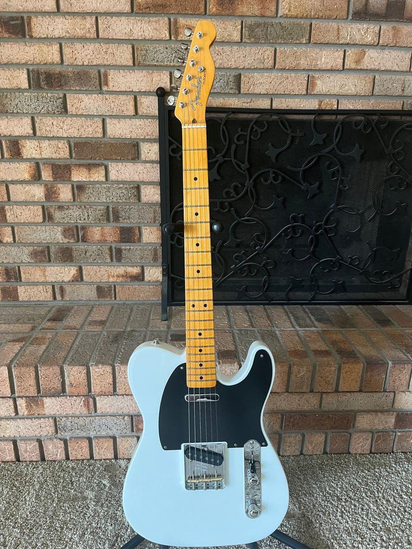 American Vintage II 1951 Telecaster Electric Guitar - Prototype White