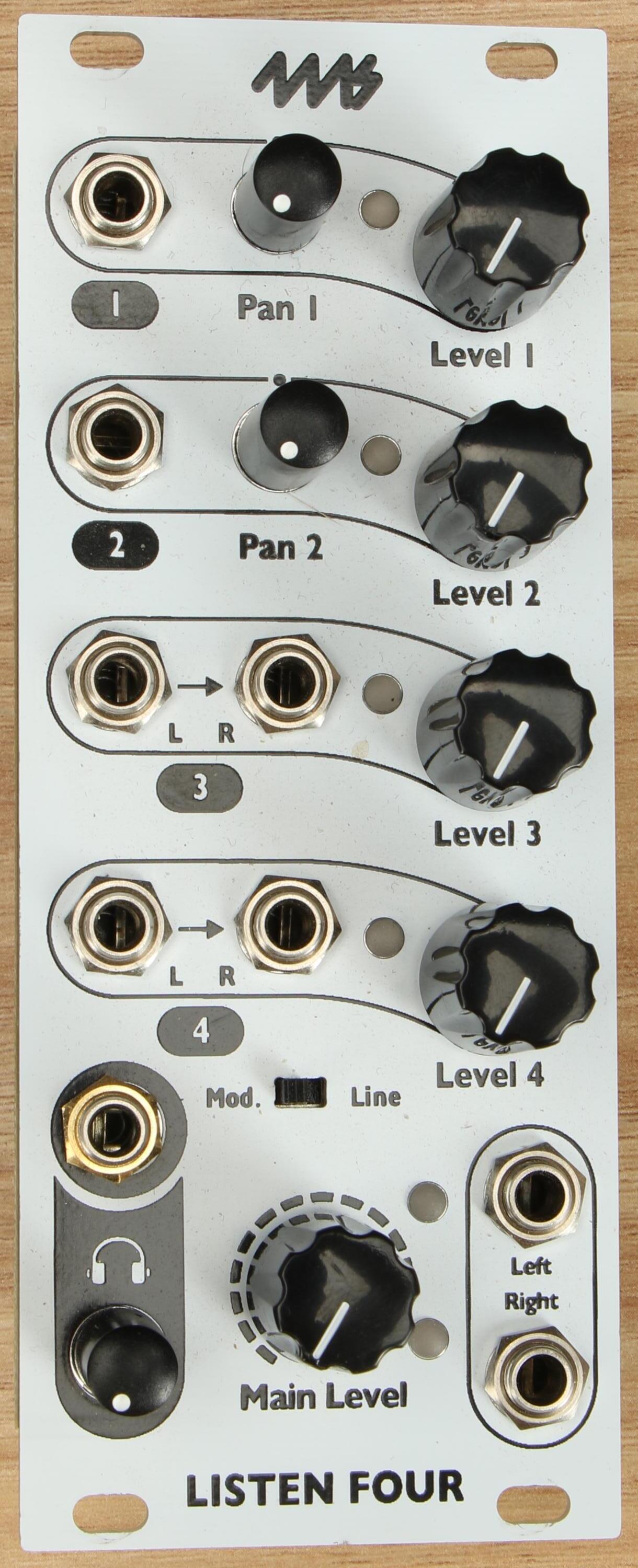 Used 4ms Listen Four Eurorack Module