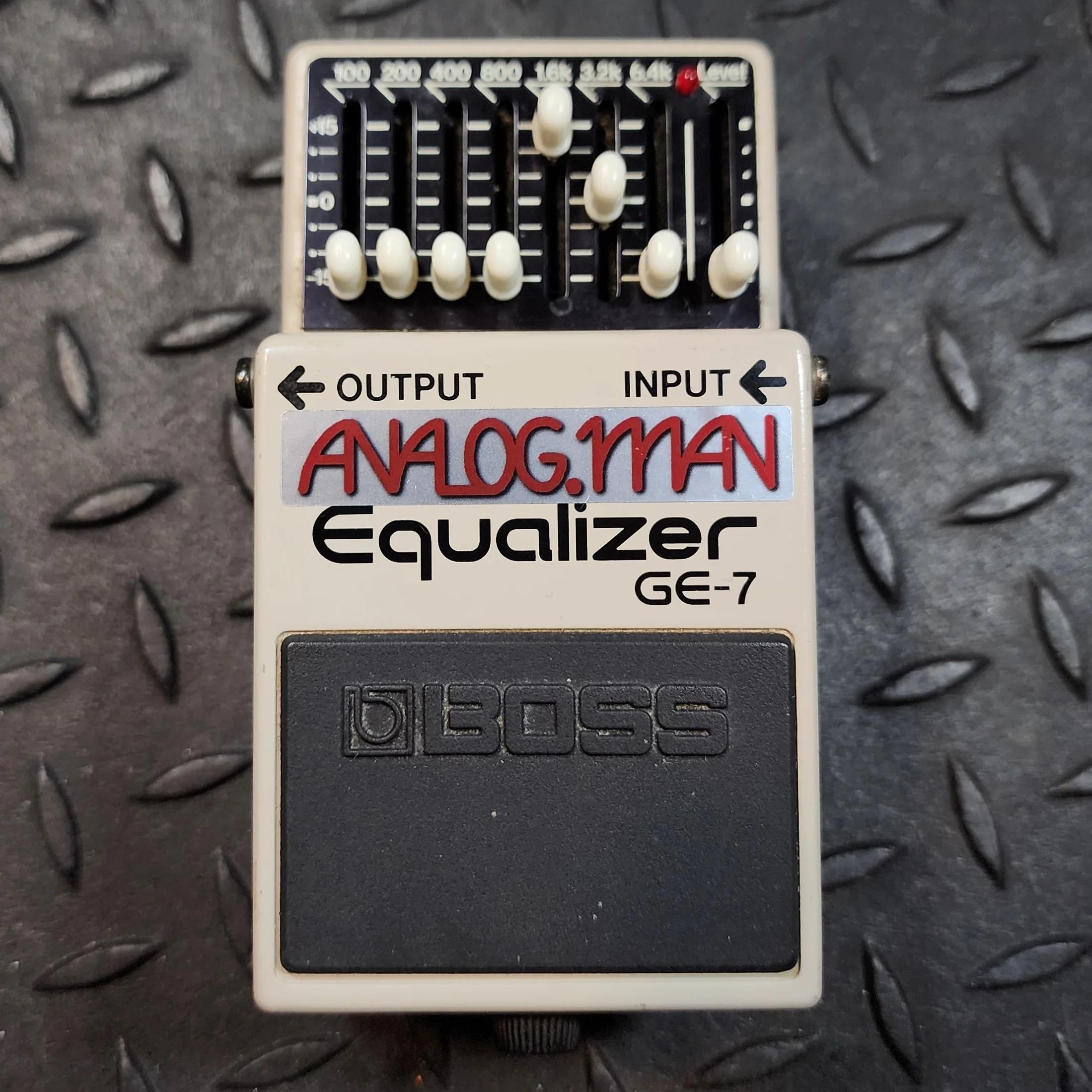 Used Analogman Boss GE-7 Graphic - Sweetwater's Gear Exchange