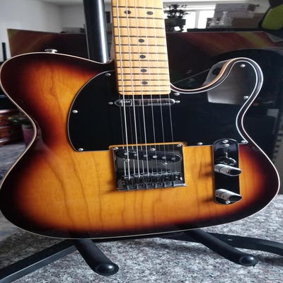 Fender American Ultra Luxe Telecaster Electric Guitar (with Case)