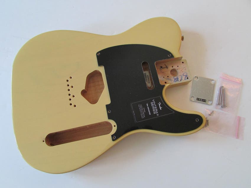 Vintera II '50s Nocaster Body Blonde w/Orig. Pickguard & Parts 4 Lbs 12 Oz!! NM/M!!