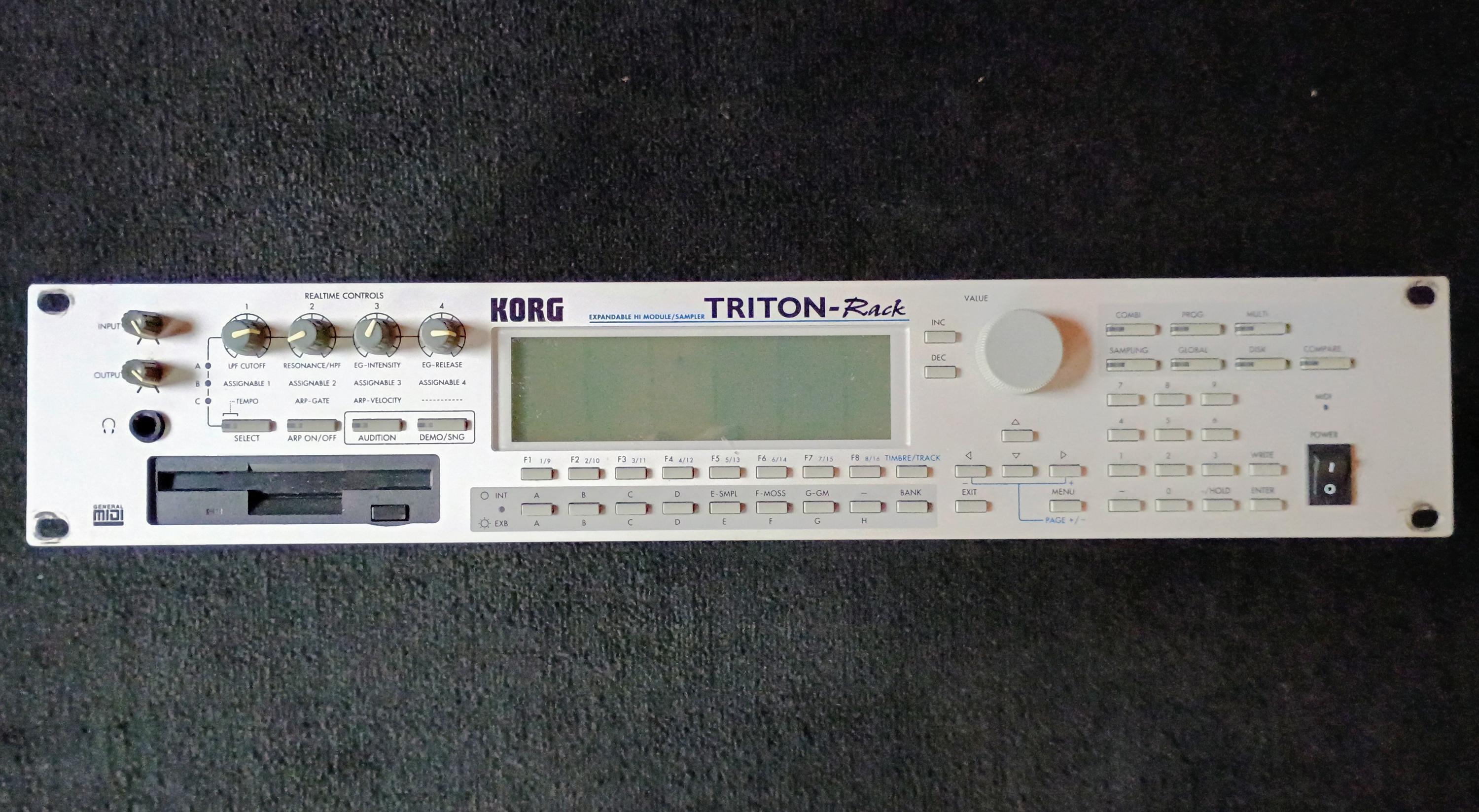 Used Korg Triton Rack module - Sweetwater's Gear Exchange