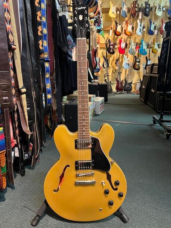 Used Epiphone ES 335 Goldtop Sweetwater s Gear Exchange
