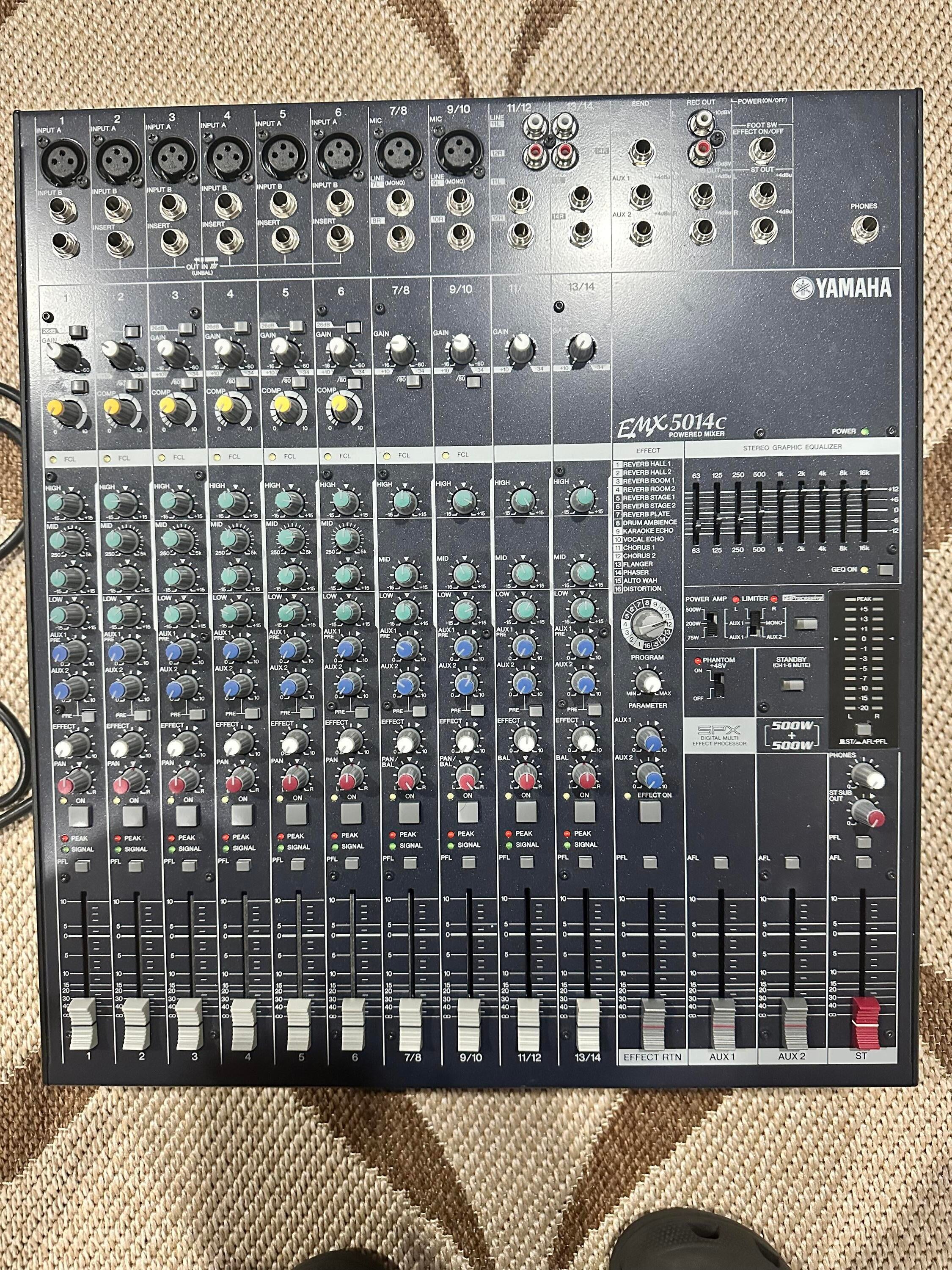 emiページ Used Yamaha EMX5014C 14-channel - Sweetwater's Gear Exchange