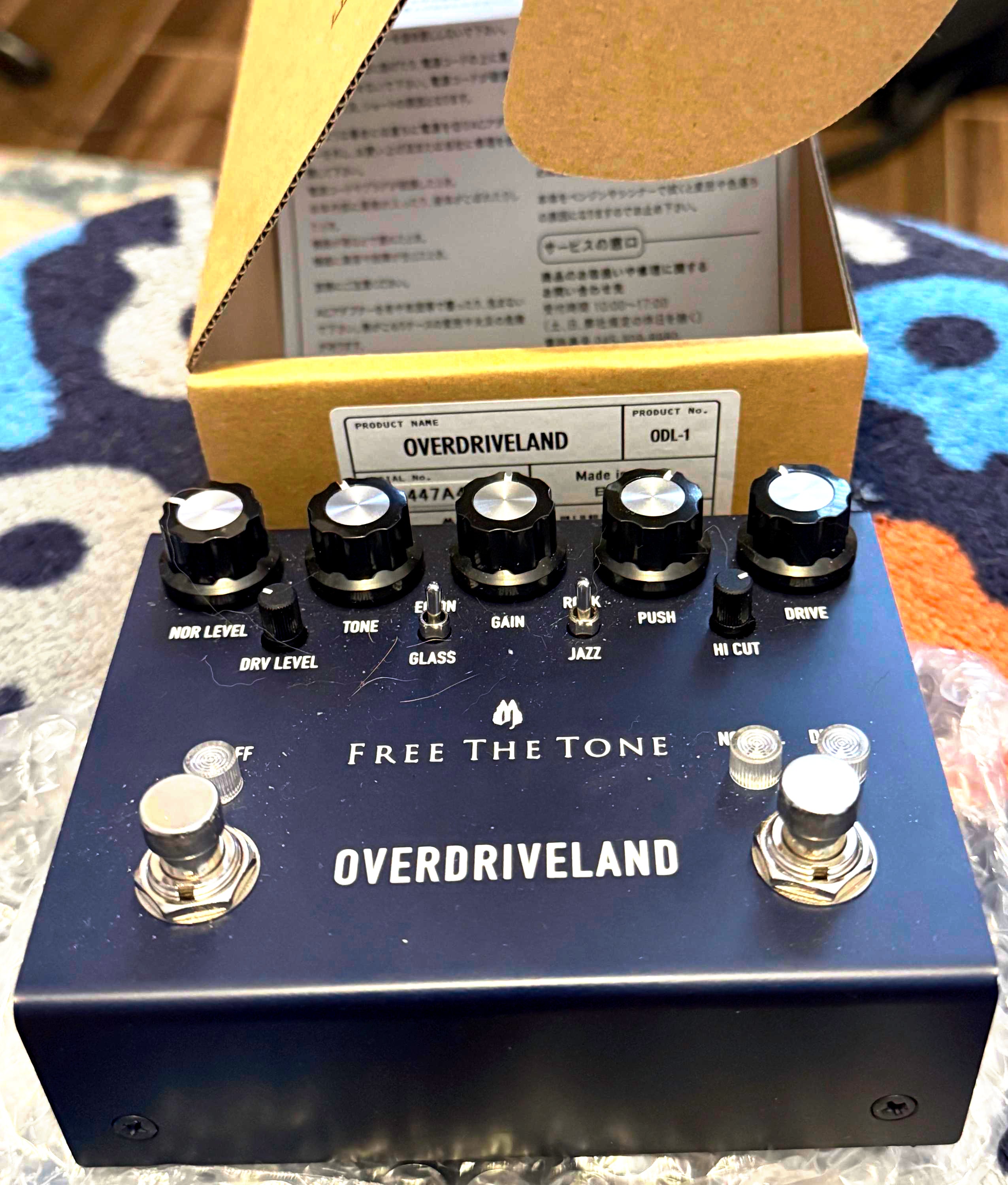 (未使用)Overdriveland - Free the tone FREE THE TONE / OVERDRIVELAND (no 20250311) | eBay