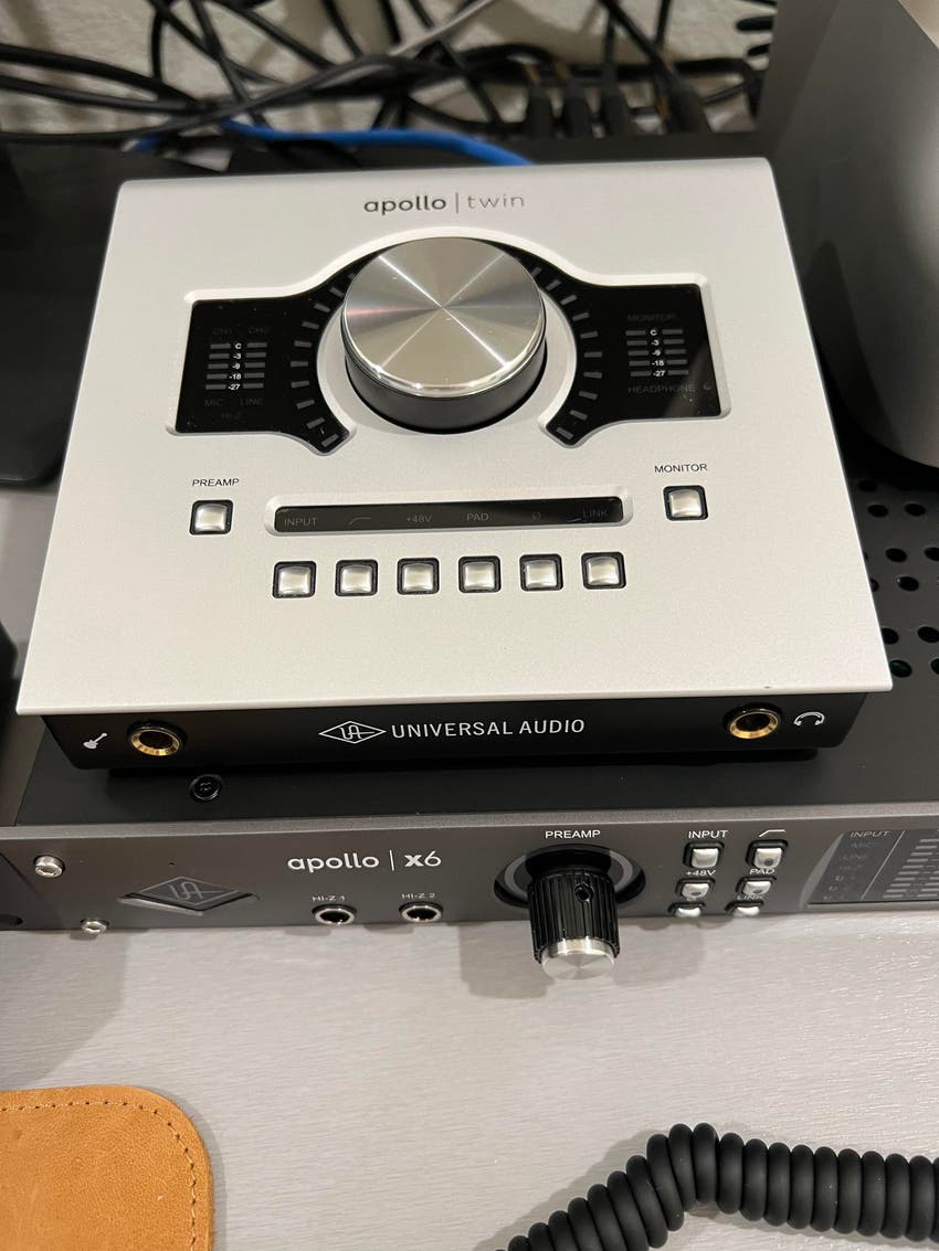 Used Universal Audio Apollo Twin USB DUO Heritage Edition 10x6 USB Audio Interface with UAD DSP