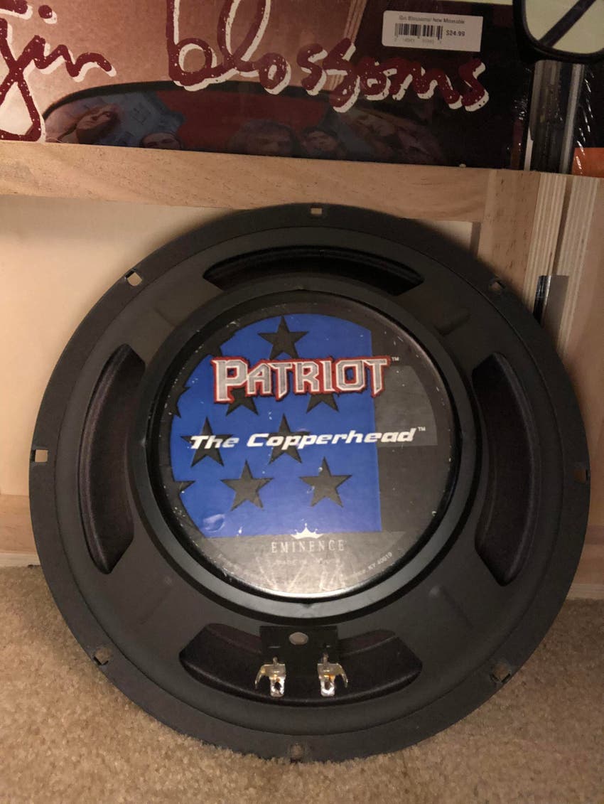 Used Eminence The Copperhead 10 inch 75watt Replacement Speaker 8Ohm