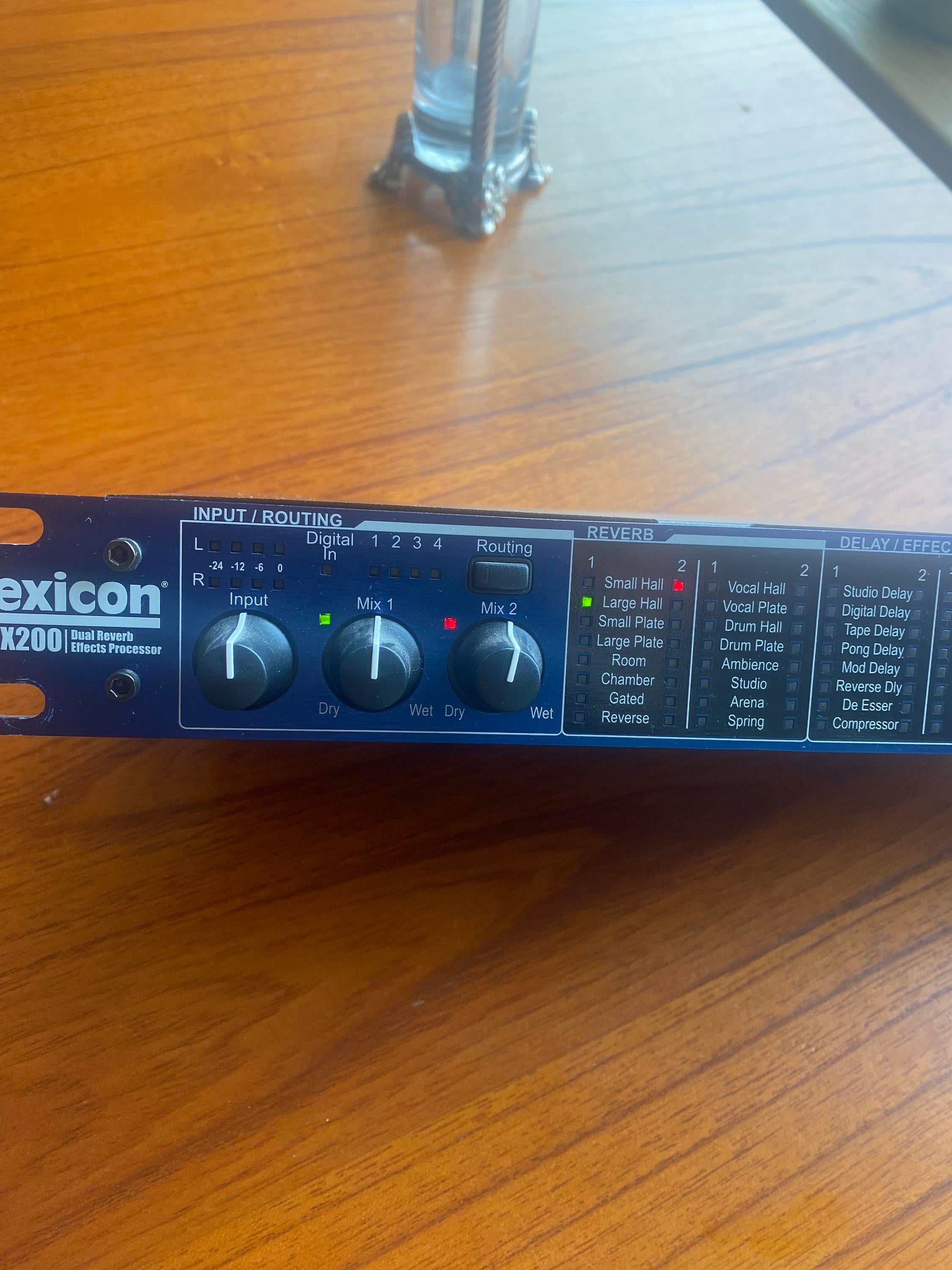 Used Lexicon MX200 Dual Reverb effects Processor