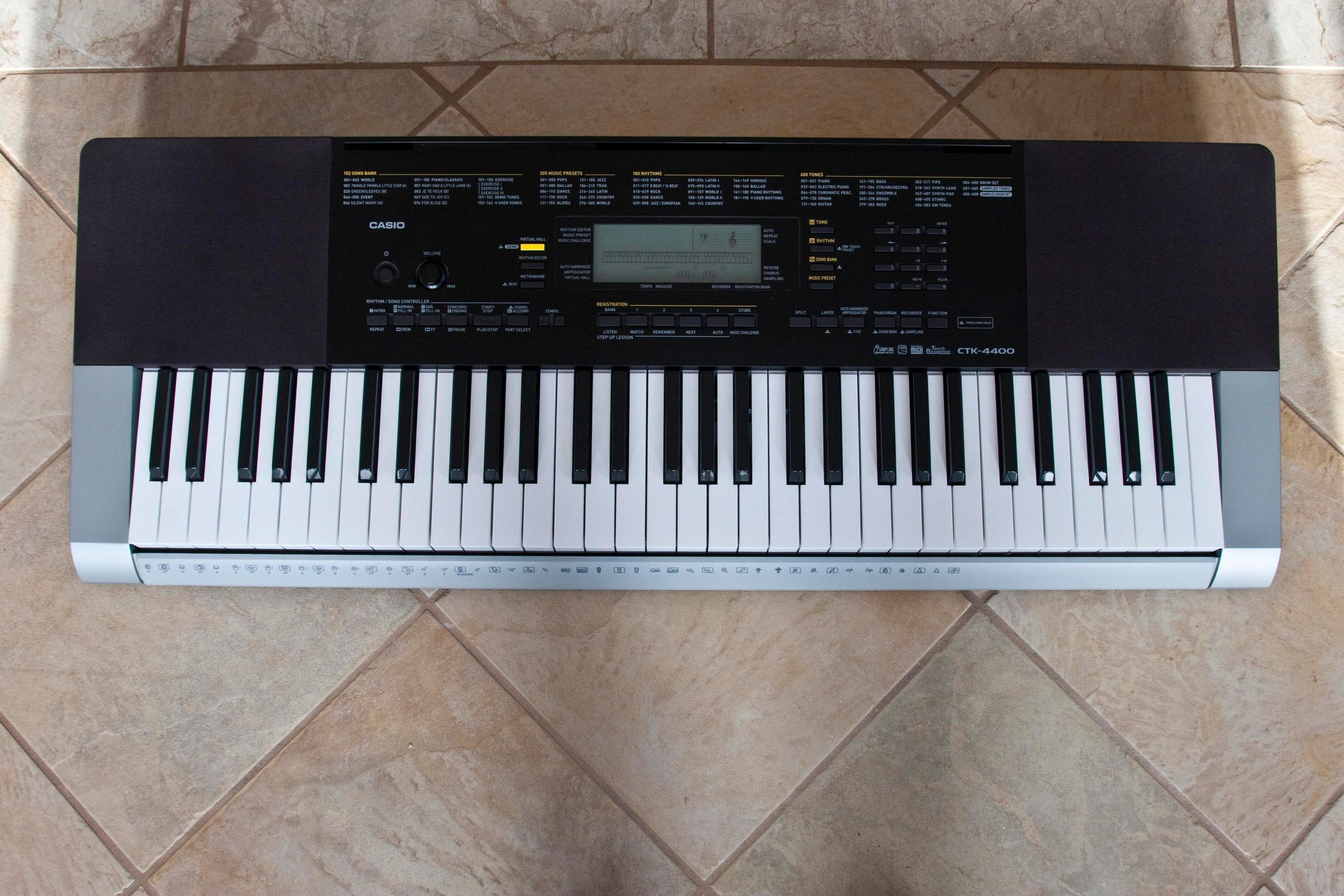 電子キーボード CASIO CTK-4400 - 鍵盤楽器、ピアノ