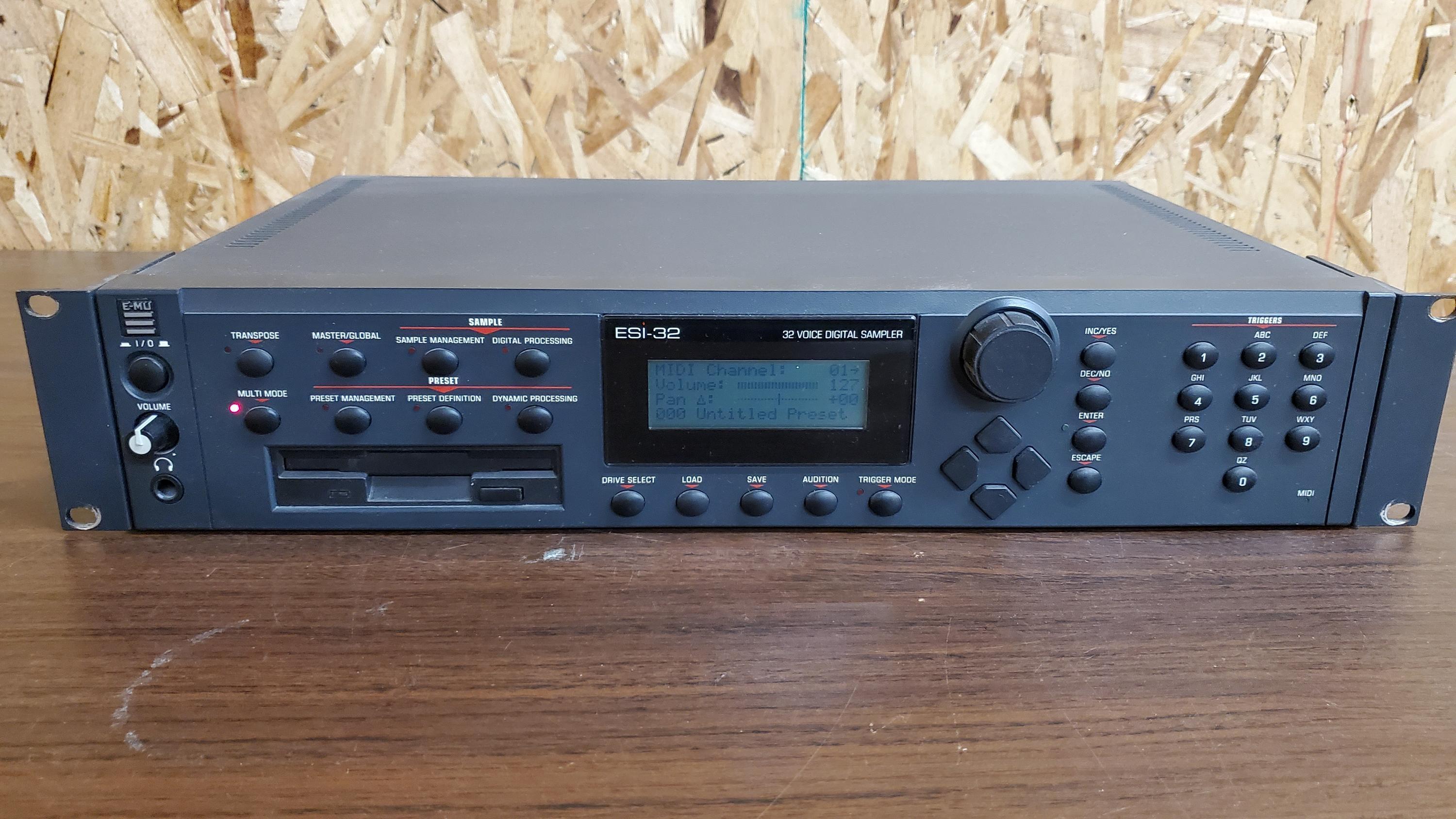 Used E-MU ESI 32 Voice Digital - Sweetwater's Gear Exchange