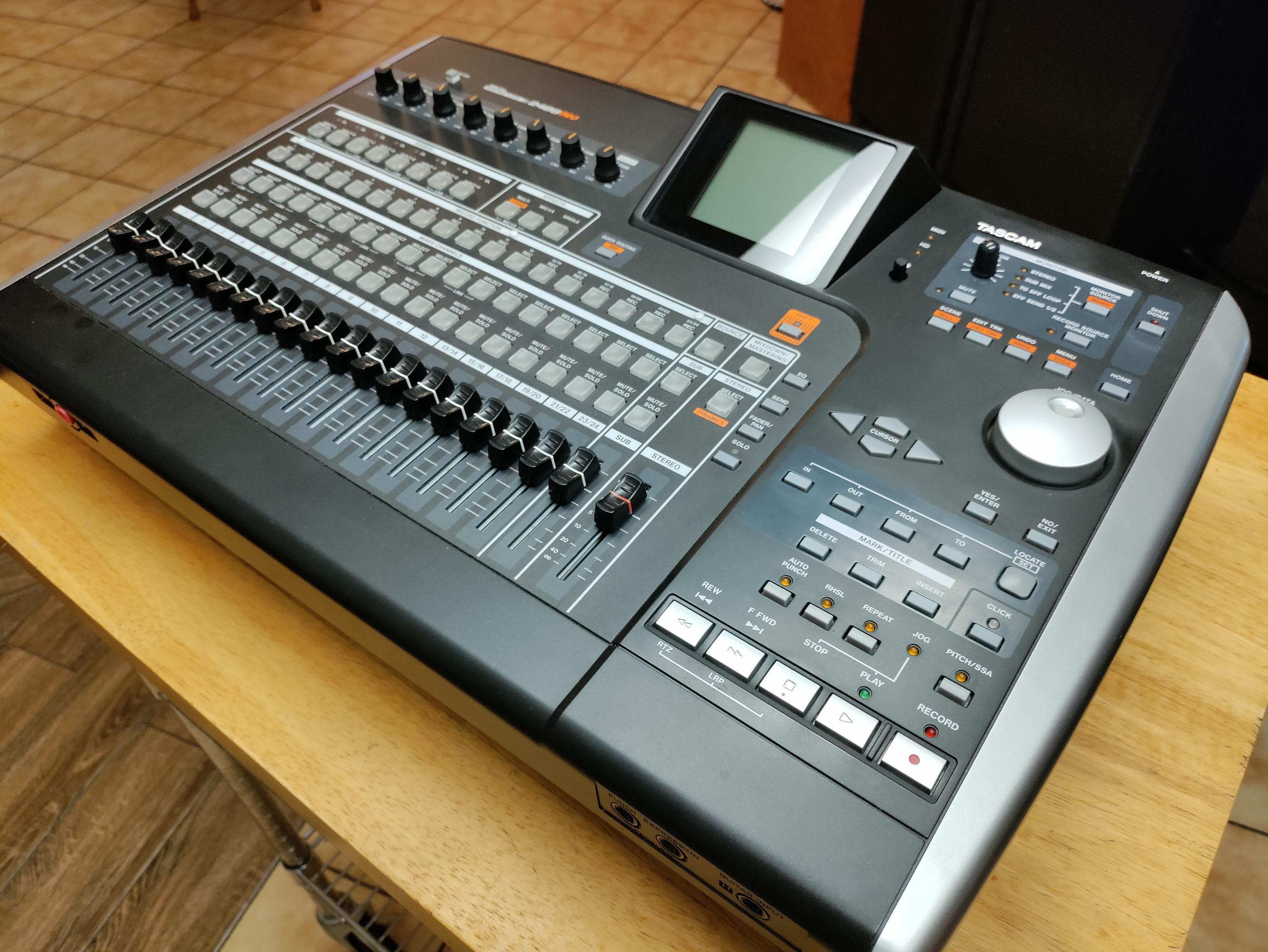 Used Tascam 2488 NEO Portastudio Tascam 2488 - Sweetwater's Gear