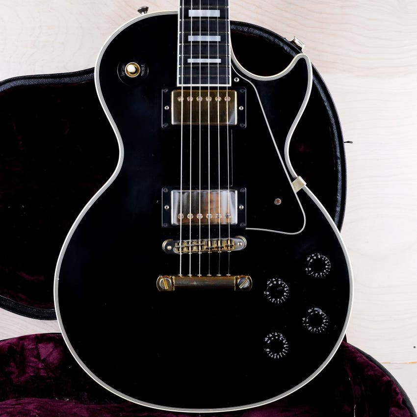 Les Paul Custom 2007 Ebony Black Beauty Custom Shop w/ OHSC