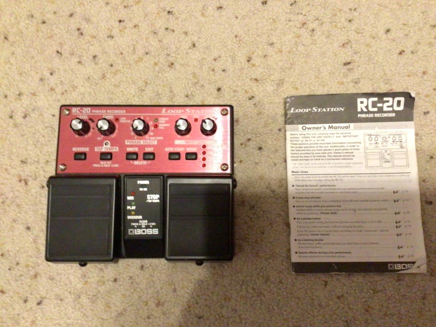 Used Boss RC20 looper Sweetwater Gear Exchange