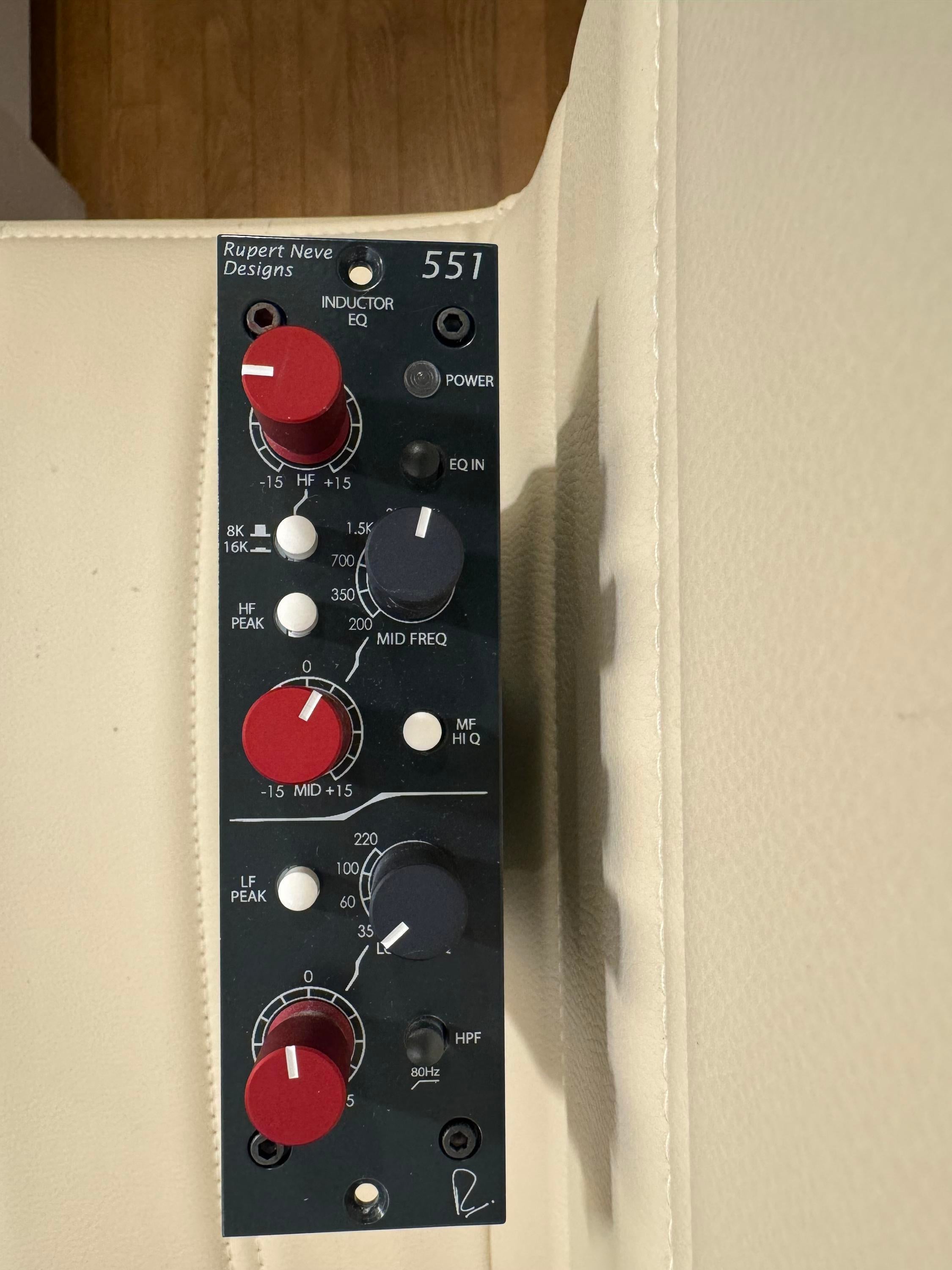 Used Rupert Neve Designs 551 500 Series - Sweetwater's Gear Exchange