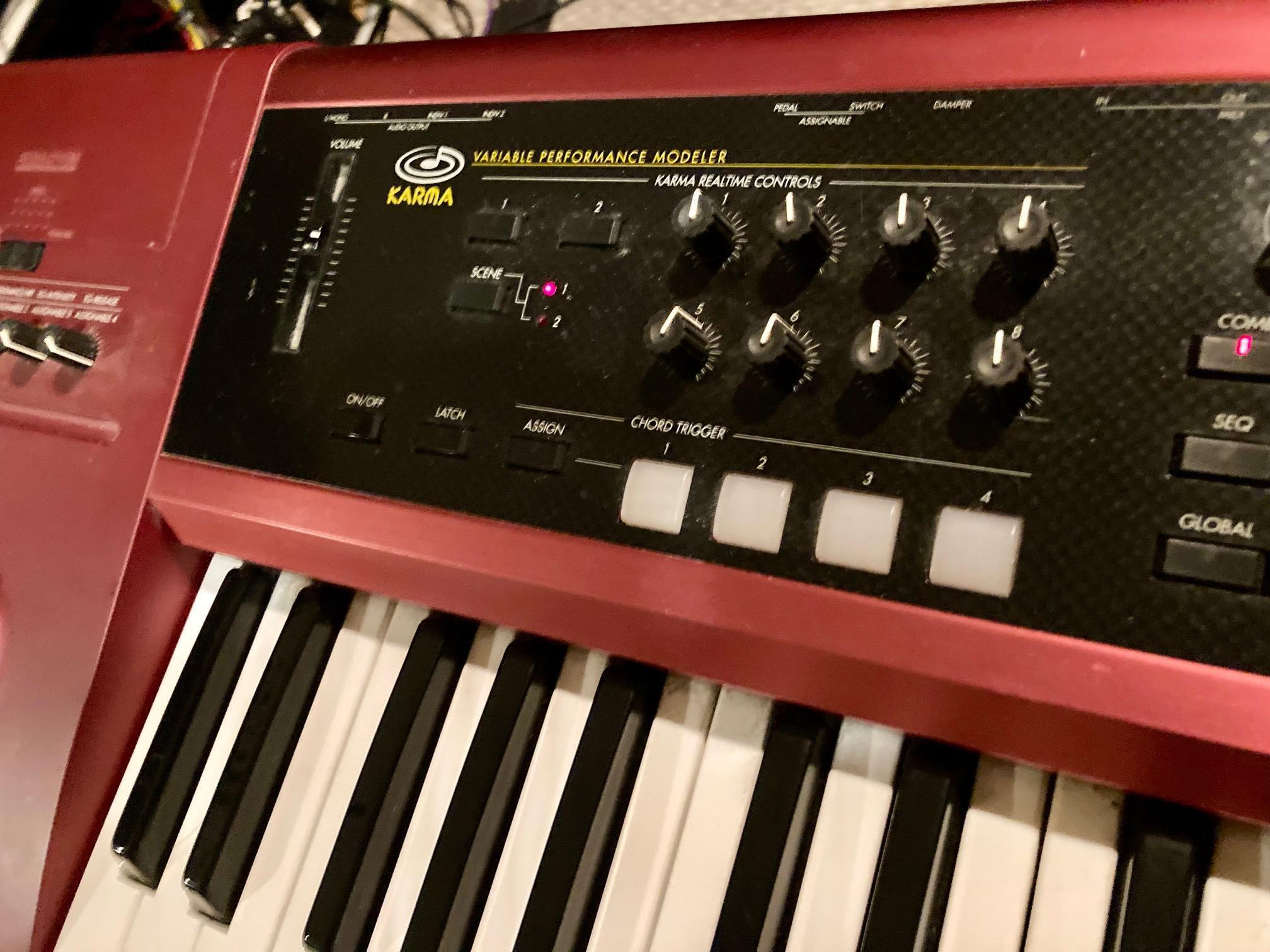 Used Korg KARMA Vintage Workstation - Sweetwater's Gear Exchange