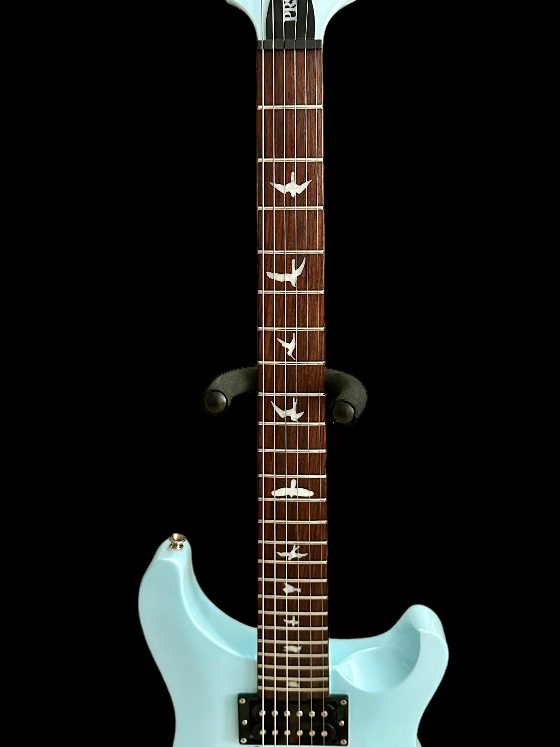 Used PRS SE Tim Mahoney - Baby Blue - Sweetwater's Gear Exchange