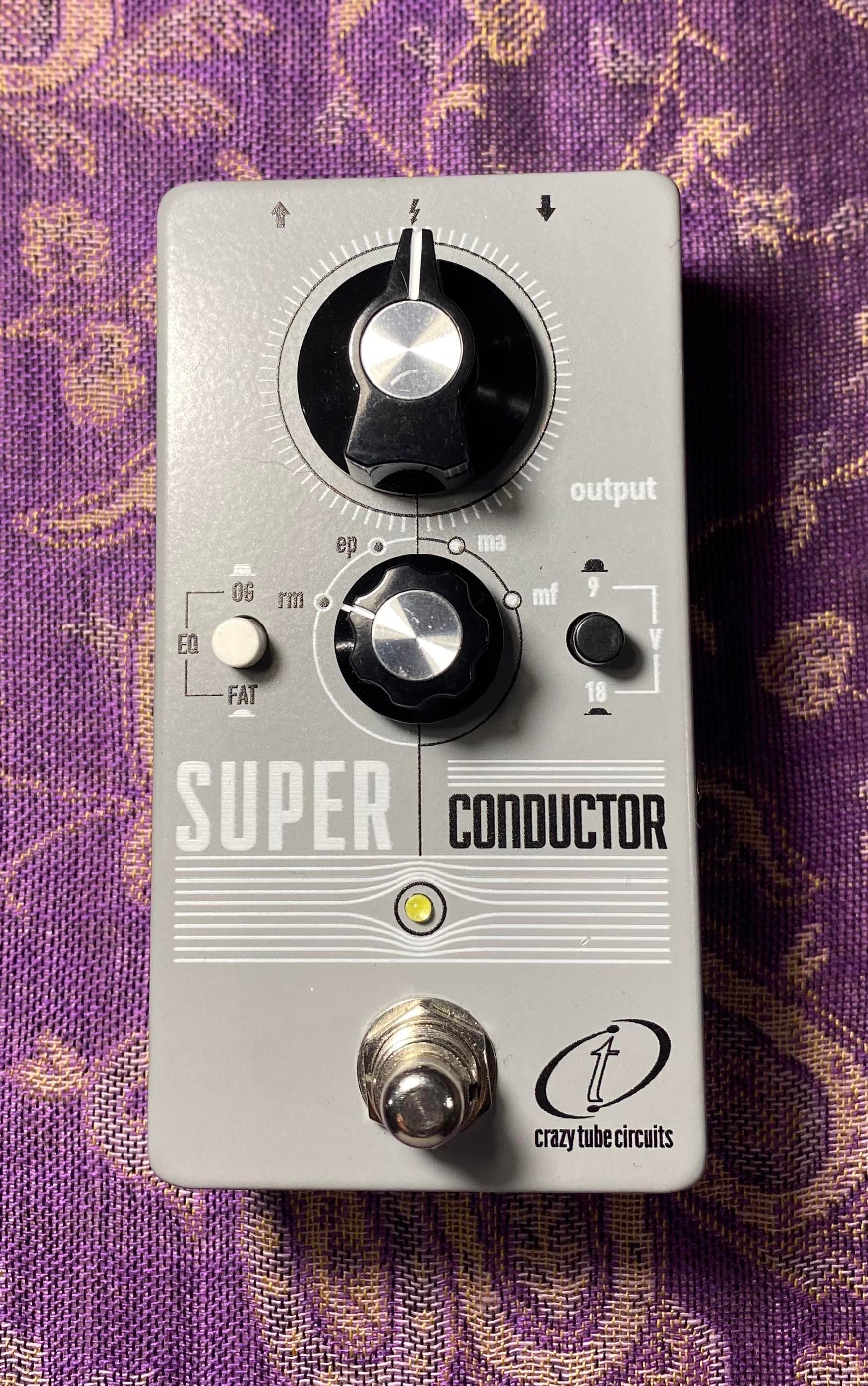 【crazy tube circuits】SUPER CONDUCTOR Amazon.com: Crazy Tube Circuits Super Conductor Preamp