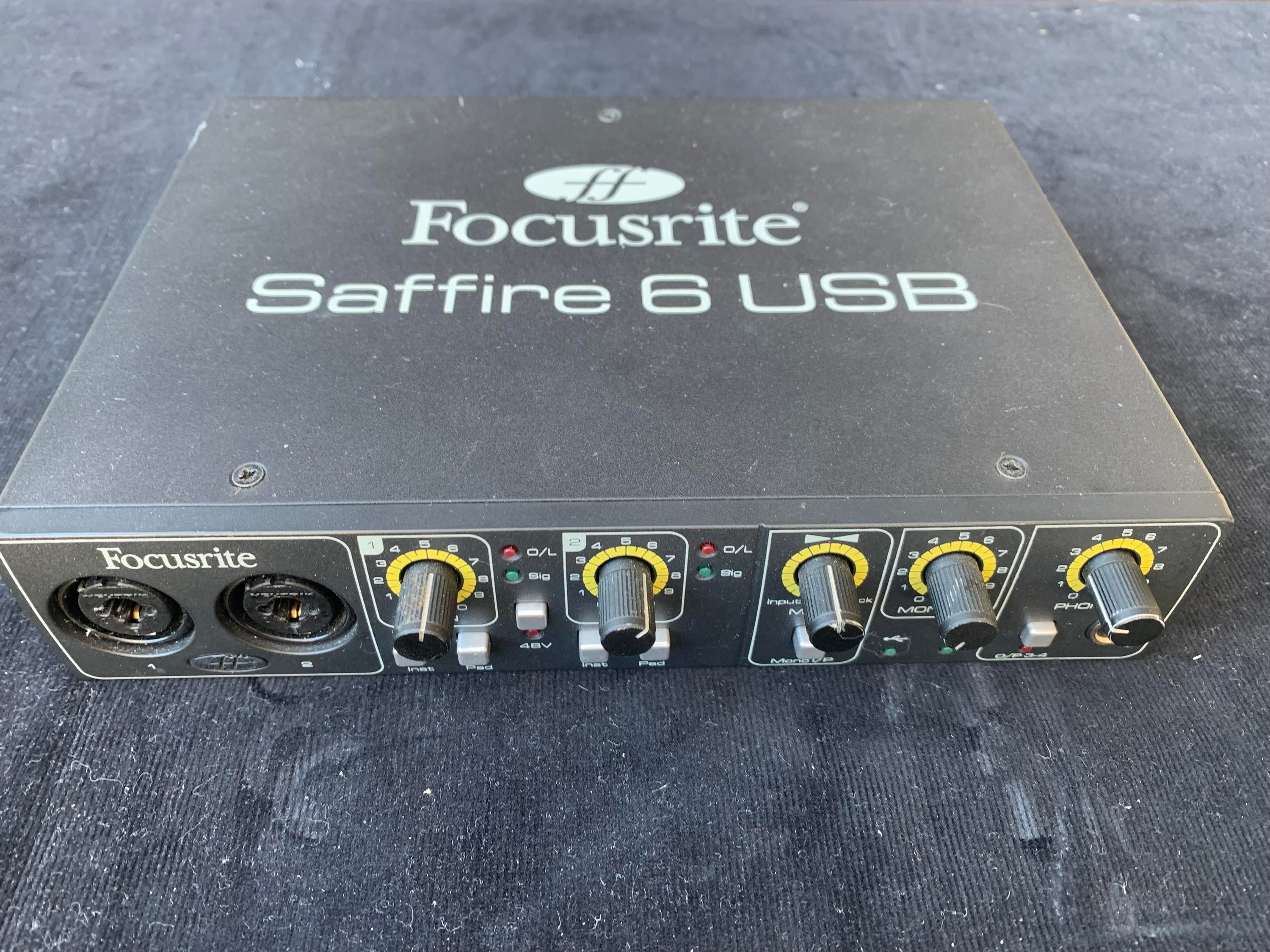 Used Focusrite Saffire 6 - Sweetwater's Gear Exchange