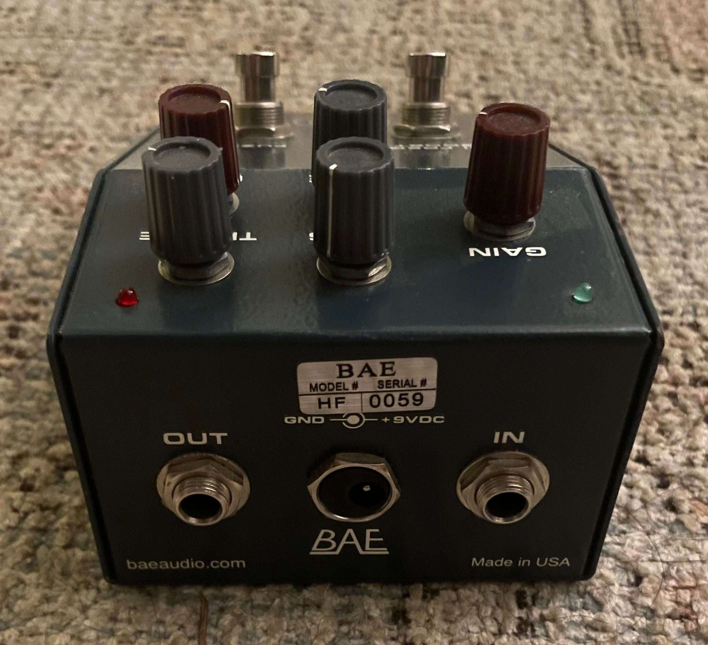 Used BAE Hot Fuzz Hybrid Fuzz and Treble Boost Pedal