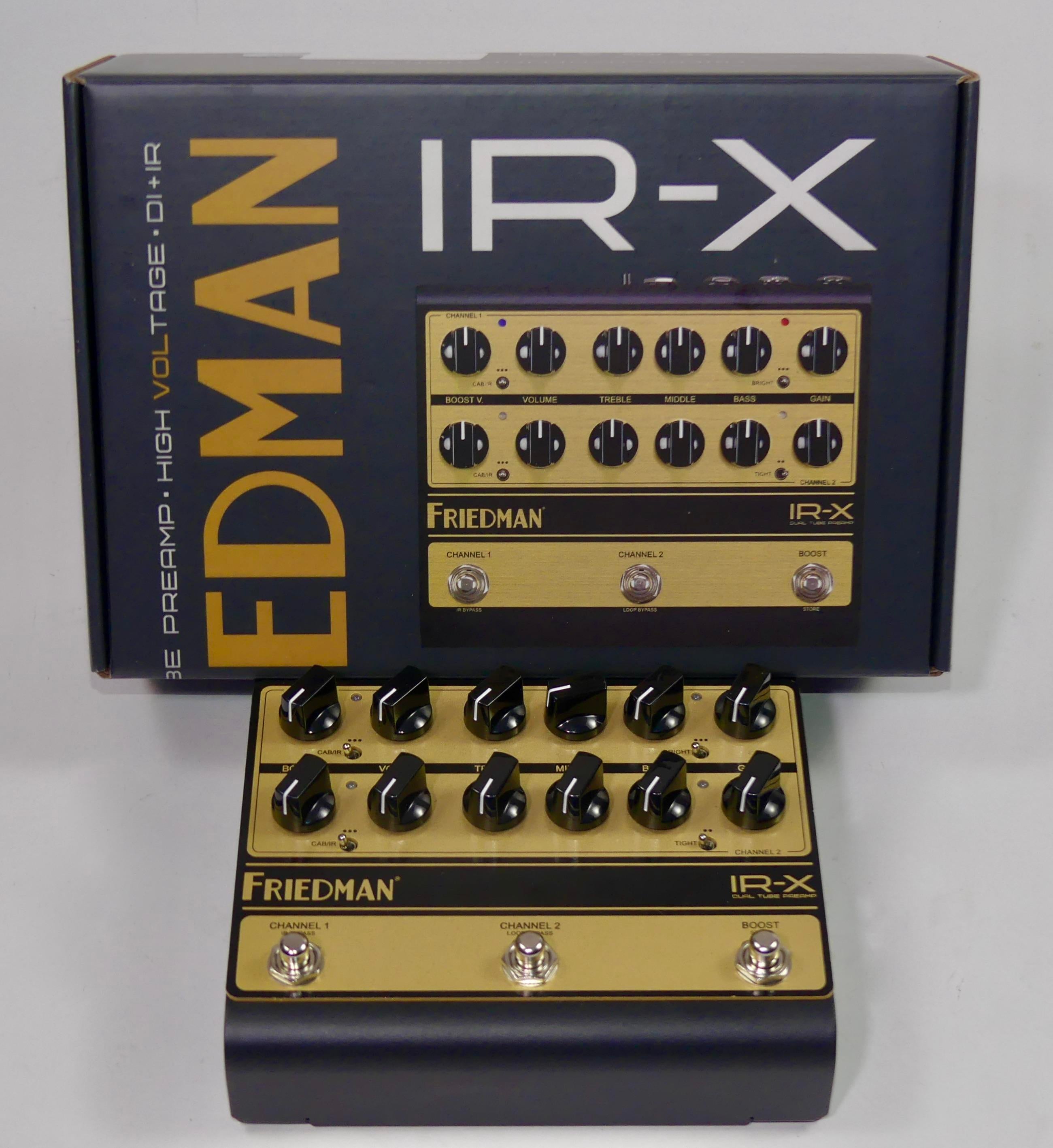 Used Friedman IR-X Dual Tube Preamp and DI - Sweetwater's Gear