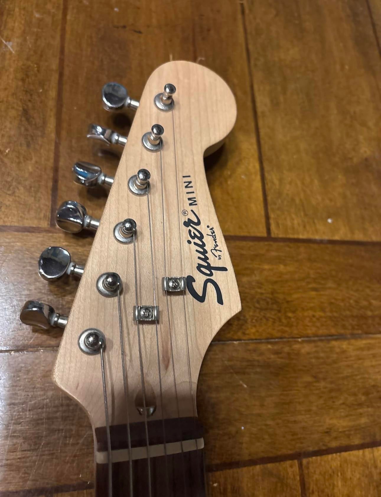 Used Squier Mini Strat - Torino Red - Sweetwater's Gear Exchange Used Squier Mini Strat - Torino Red - Sweetwater's Gear Exchange