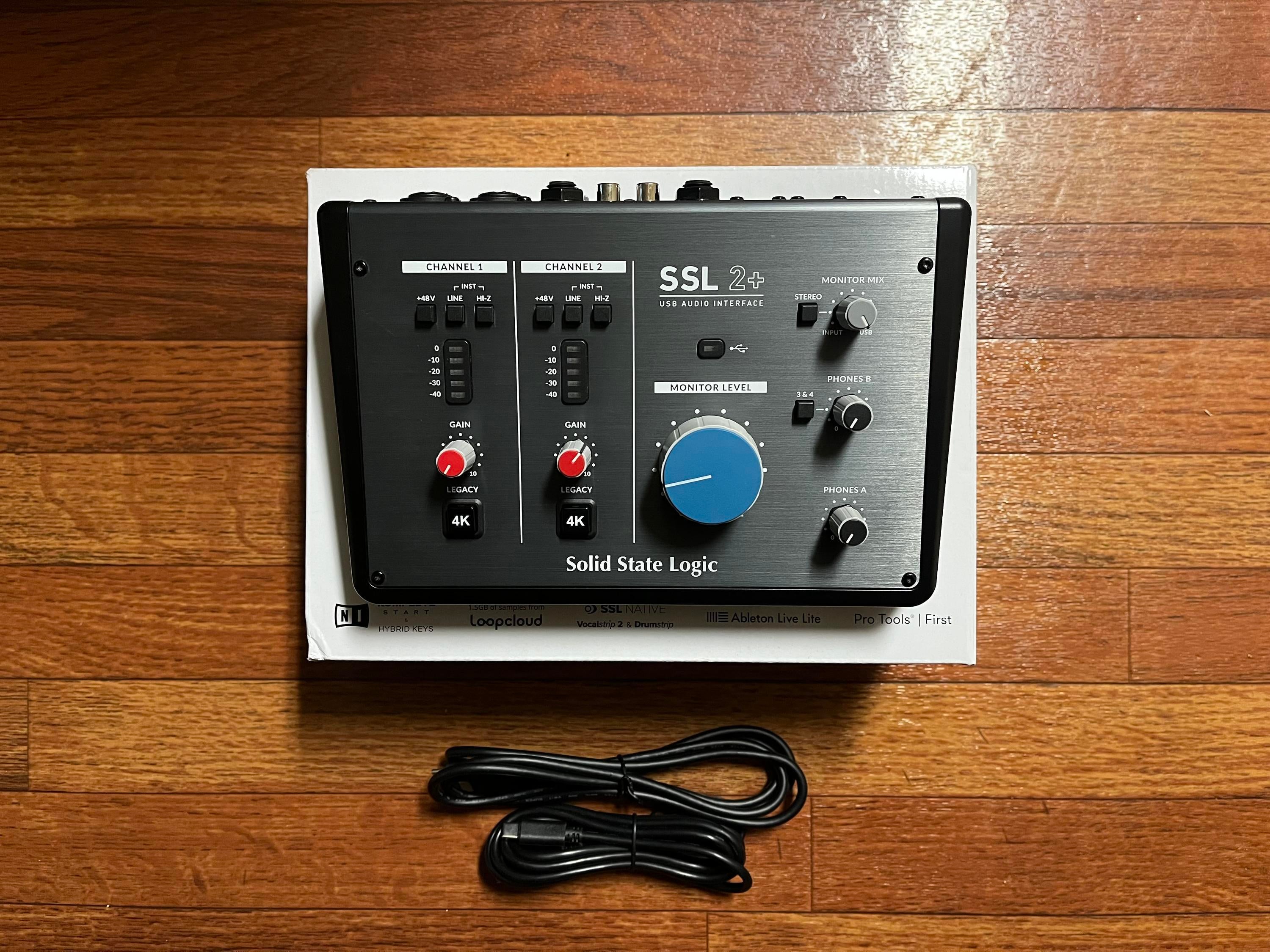 Used Solid State Logic SSL2+ USB Audio Interface