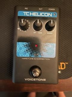 Used TC-Helicon VoiceTone C1 Hardtune and Pitch Correction Pedal