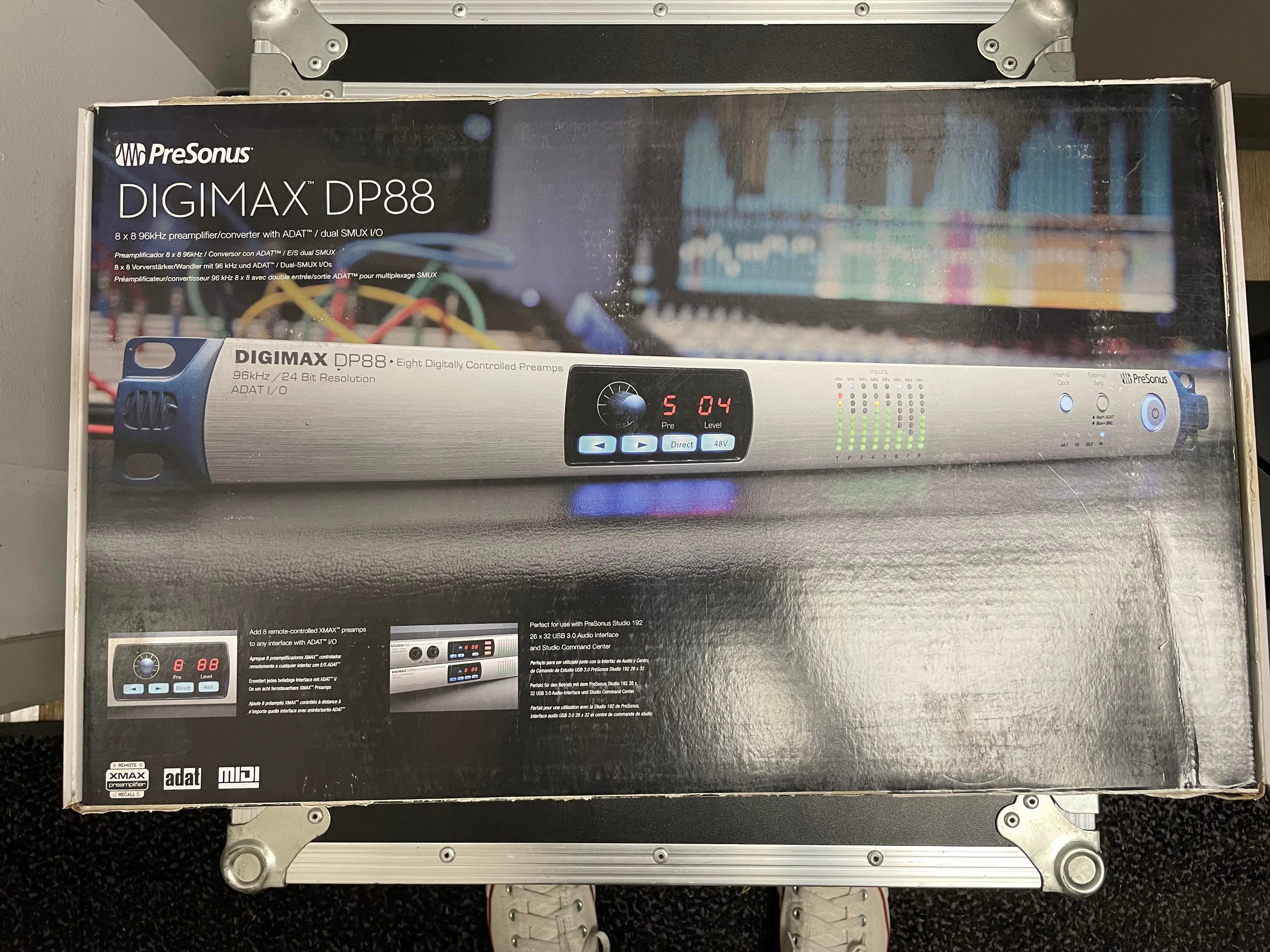 Presonus DIGIMAX DP88 8ch MicPre adat