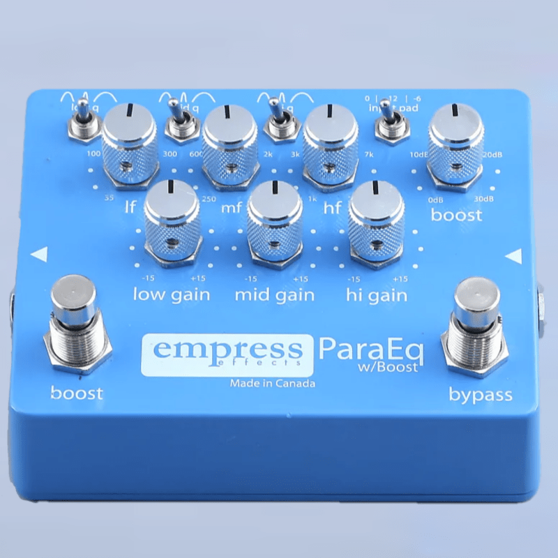 Used Empress Effects ParaEQ with Boost