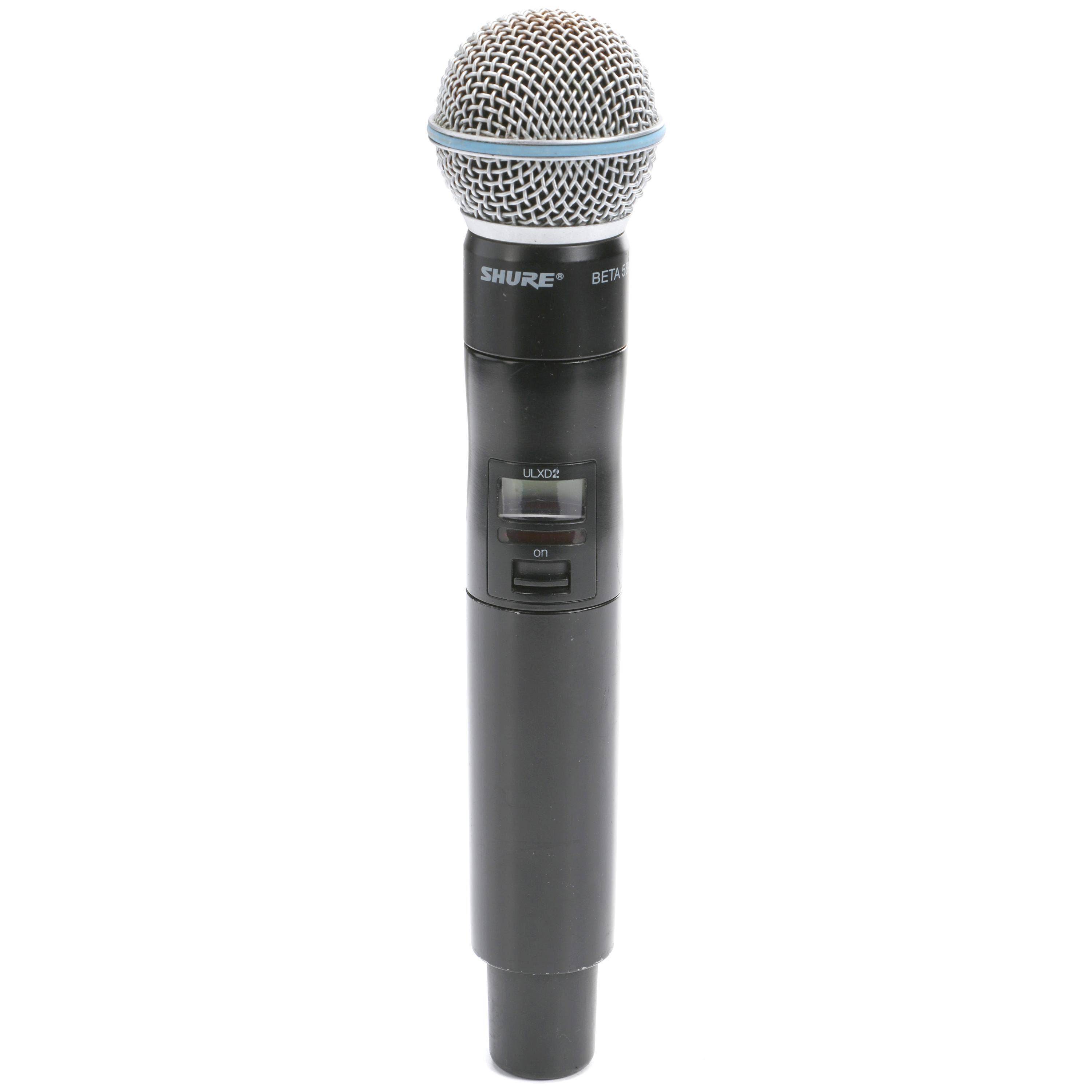 Used Shure ULXD2/SM58 Wireless Handheld Microphone Transmitter - J50A ...