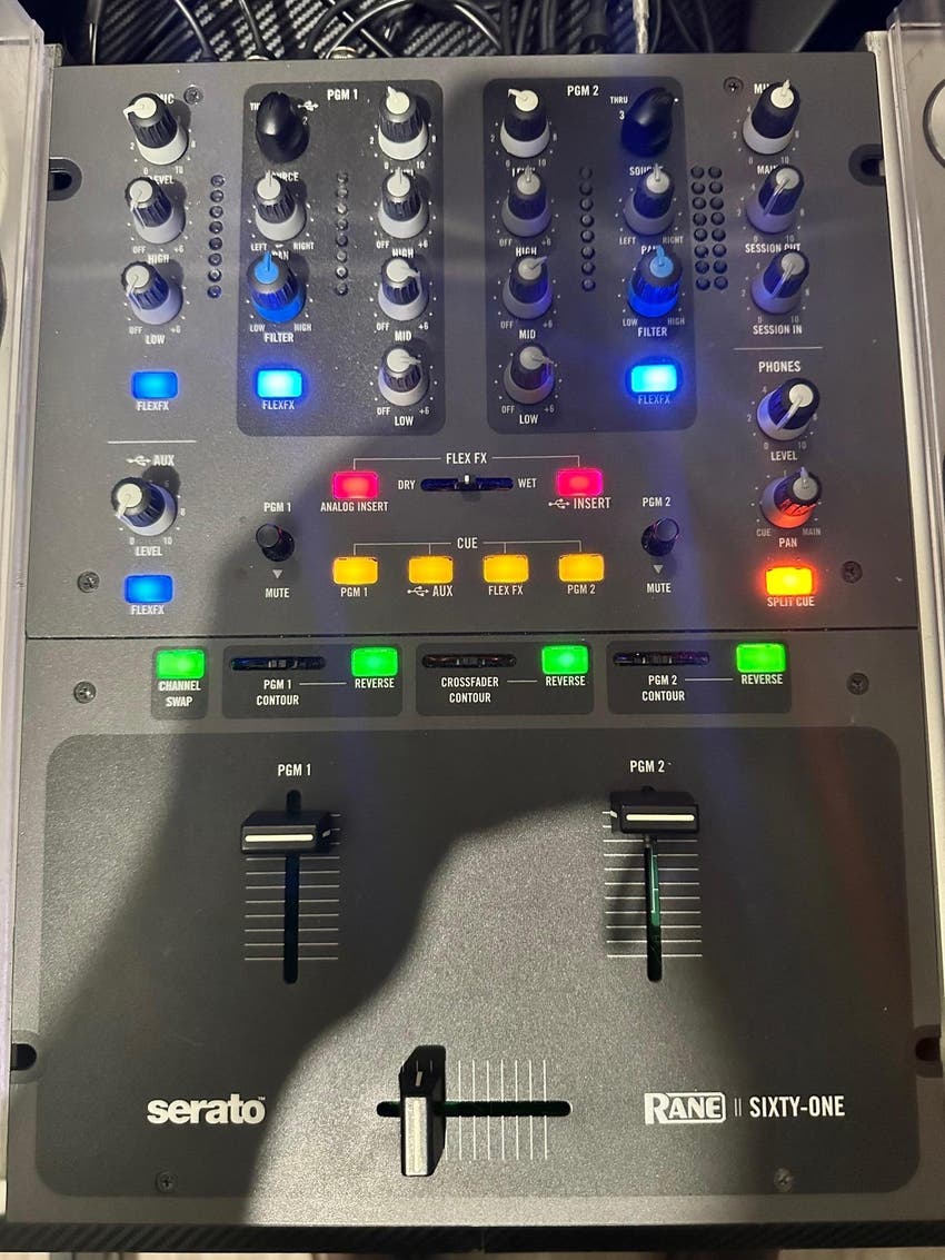 Used Rane SIXTY ONE 61 DJ Mixer in Superb Sweetwater's Gear Exchange
