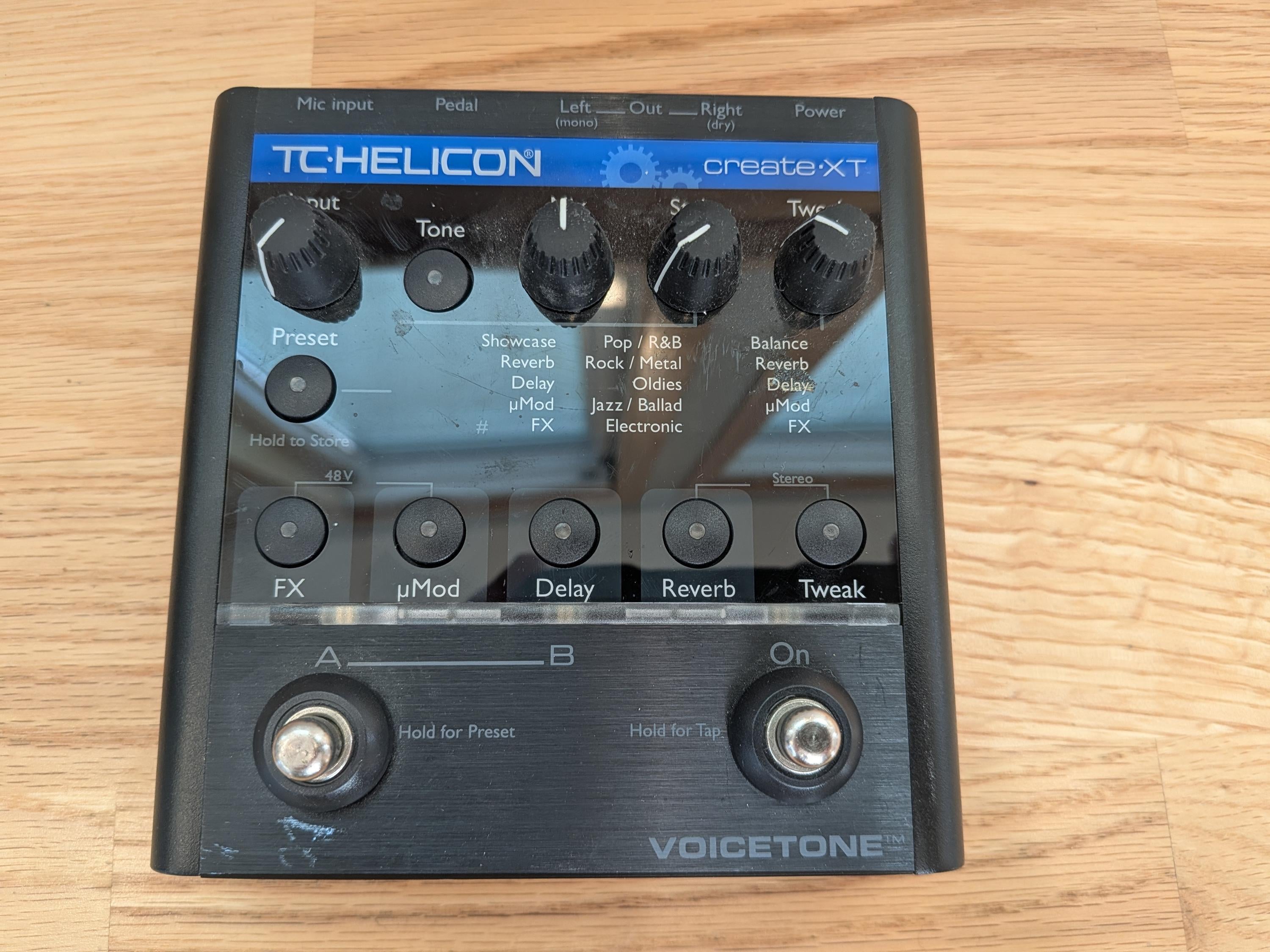 Used TC Helicon Vocal Processor - - Sweetwater's Gear Exchange