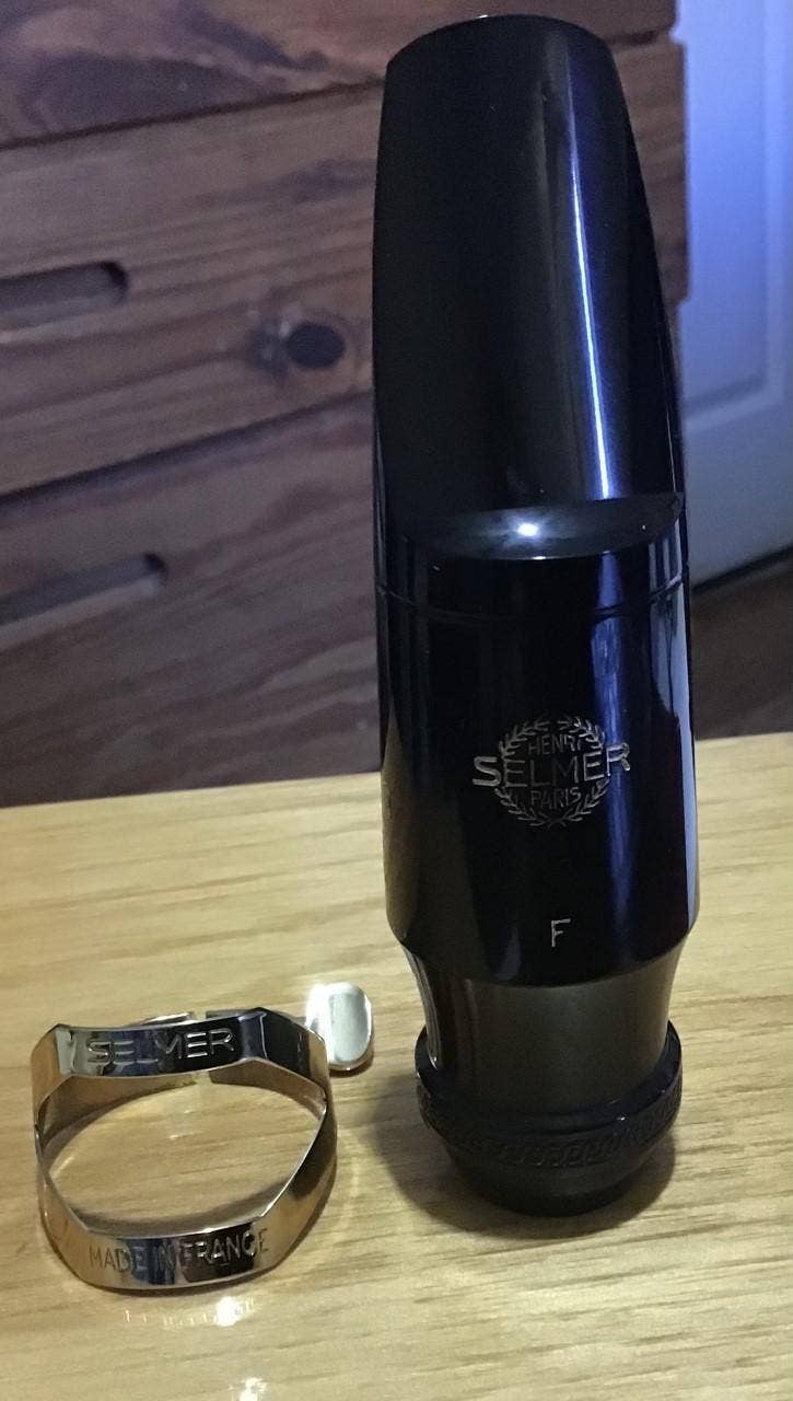 Used Selmer Paris S434F Soloist Series Tenor Saxophone Mouthpiece F