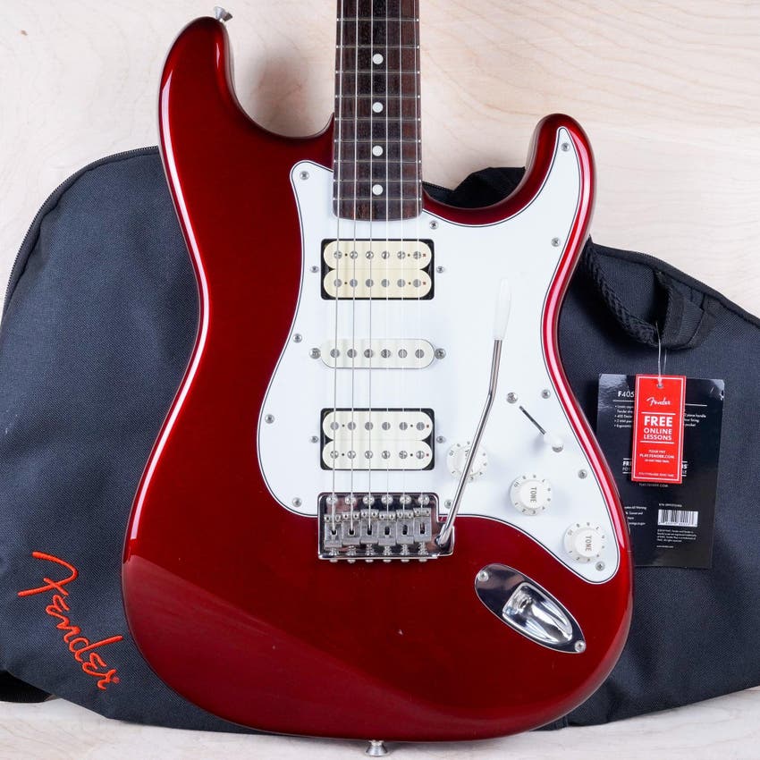 ST-STD Standard Series Stratocaster HSH MIJ 2013 Candy Apple Red Japan w/ Bag