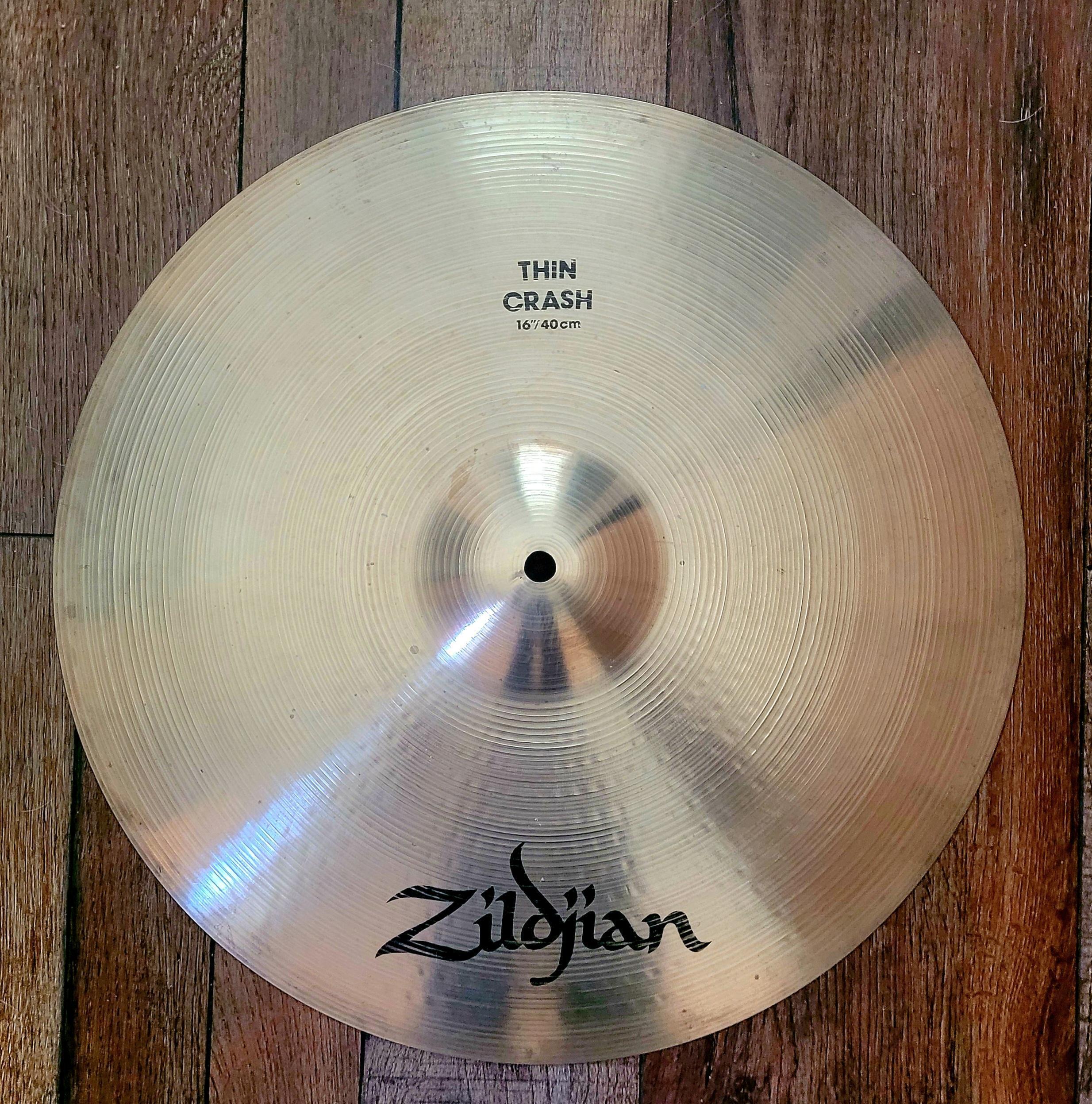 Used Zildjian 16 inch A Zildjian Thin Crash Cymbal