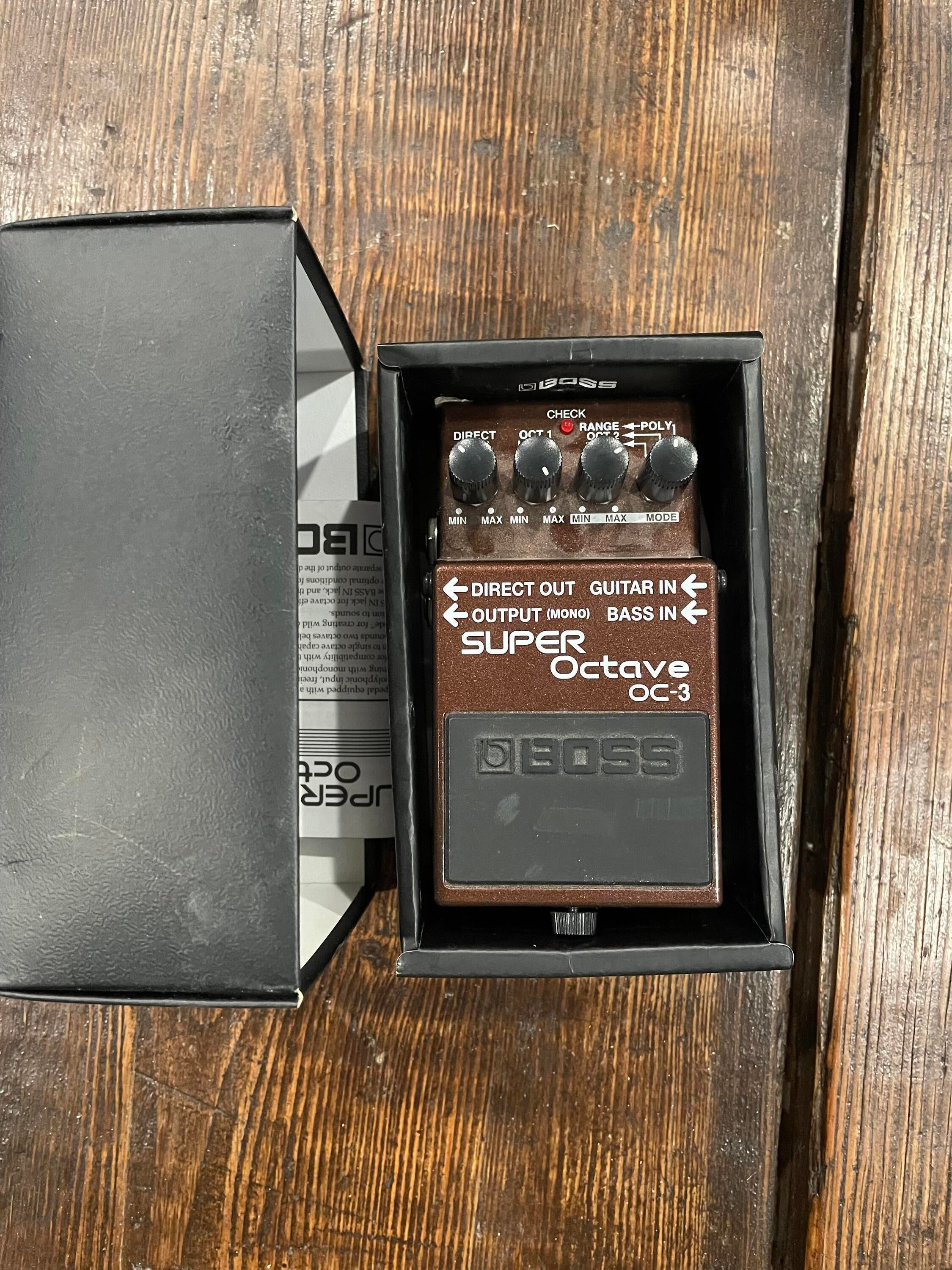 Used Boss OC-3 Super Octave - Sweetwater's Gear Exchange