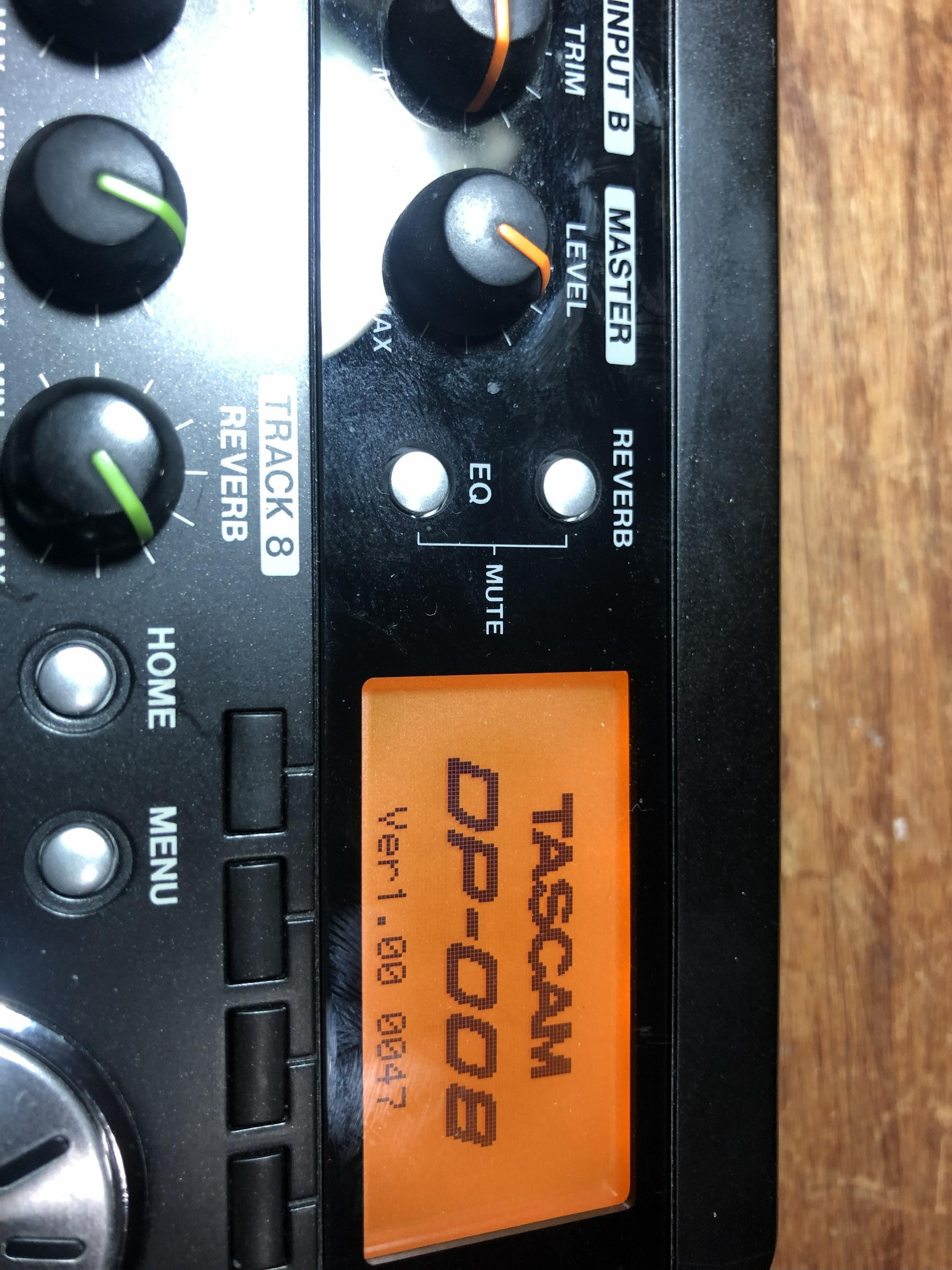 Used Tascam DP-008 8-track Digital - Sweetwater's Gear Exchange