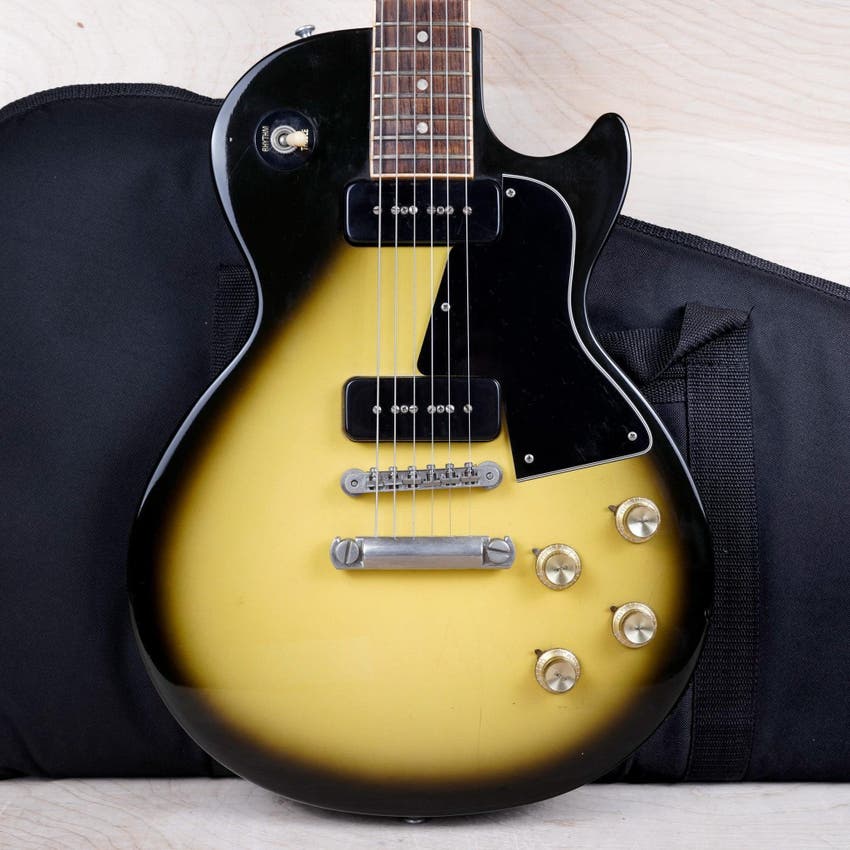 Les Paul Special 1995 Vintage Sunburst "Junior II" P100 Pickups w/ Bag
